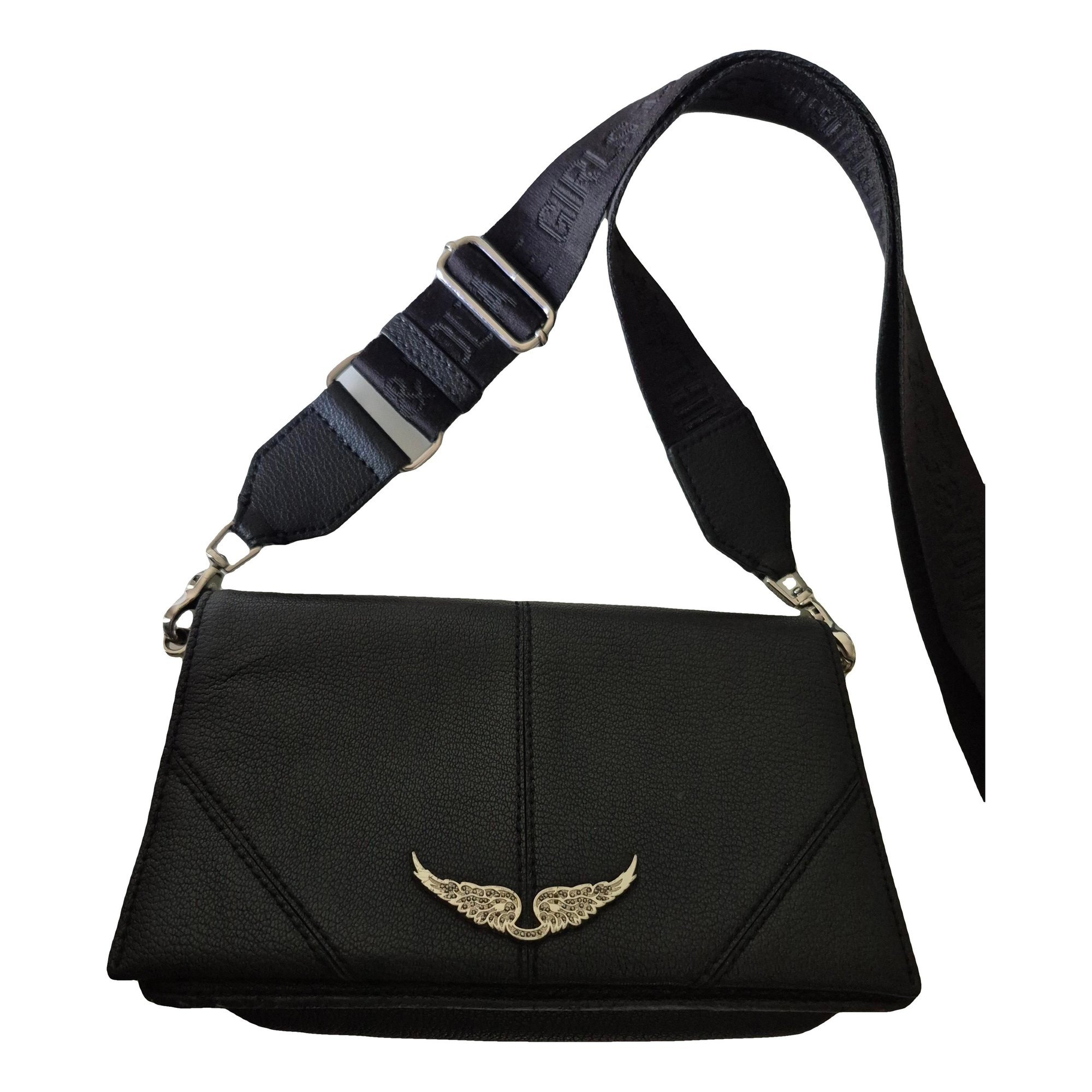 Leather crossbody bag