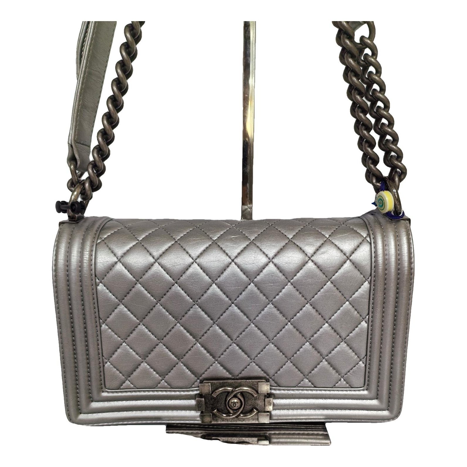 Boy leather crossbody bag