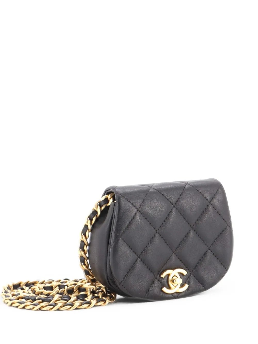 Coco Mail Clutch with Chain Quilted Calfskin Mini crossbody bag