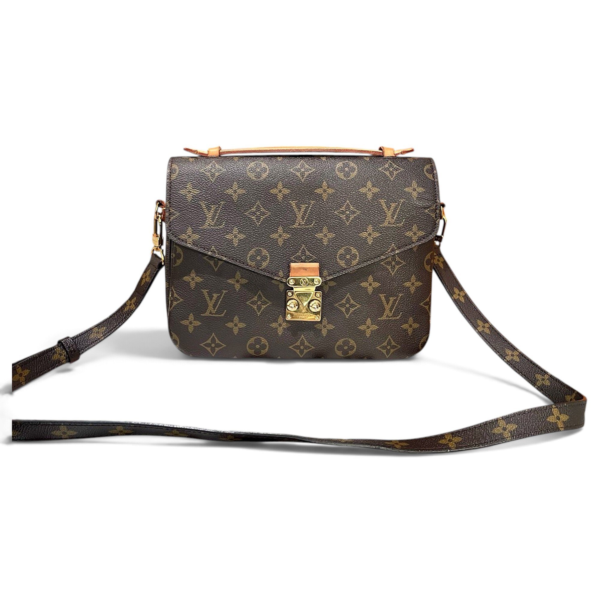Metis leather handbag