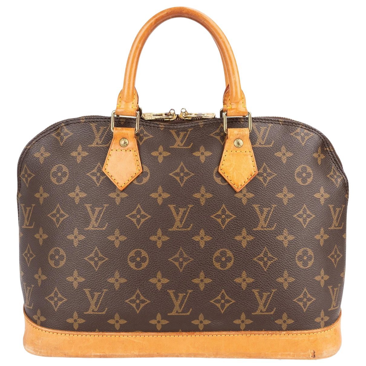 Alma leather handbag