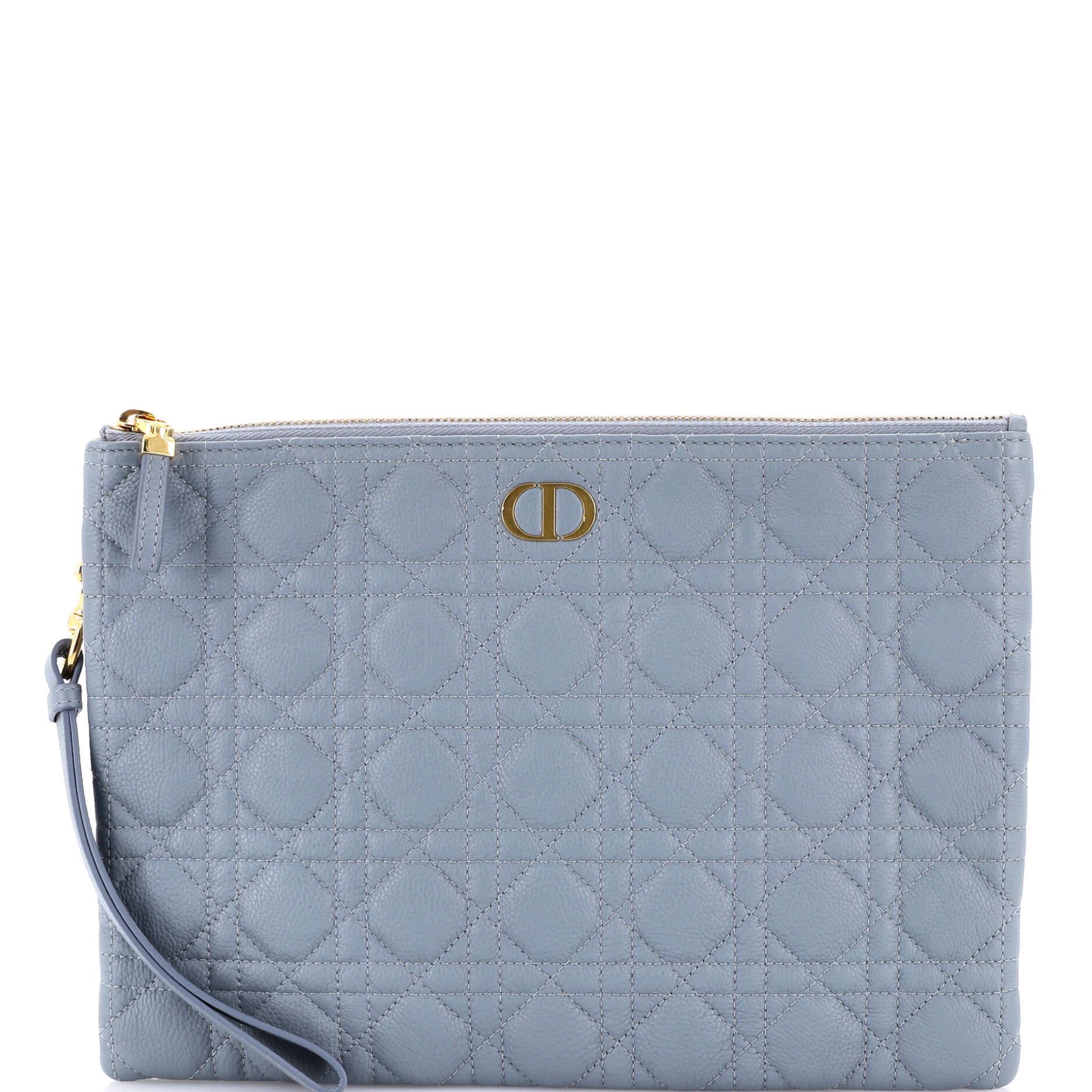 Dior Caro Daily Pouch Cannage Quilt Calfskin