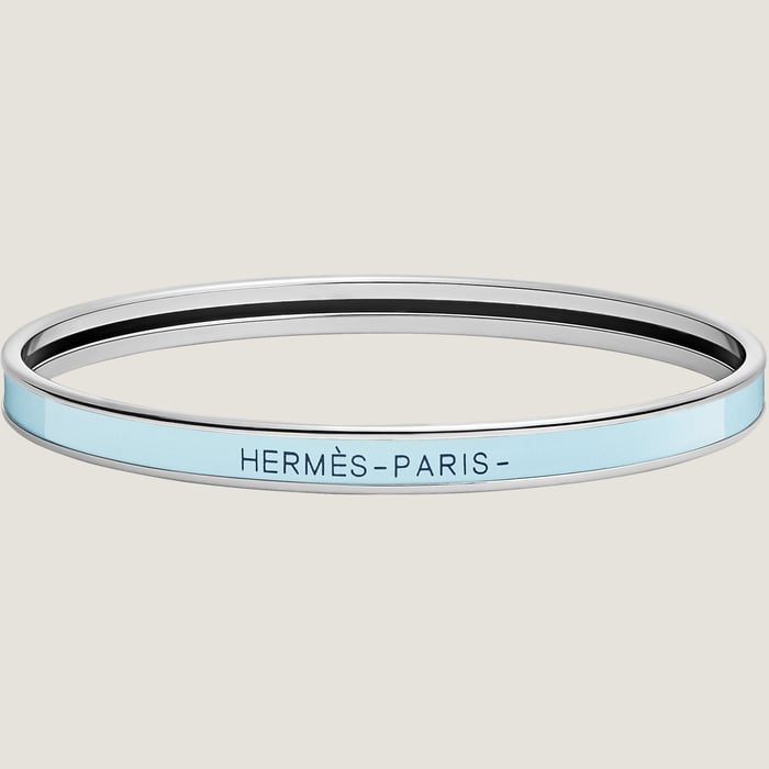 Bleu Polaire Uni Bangle