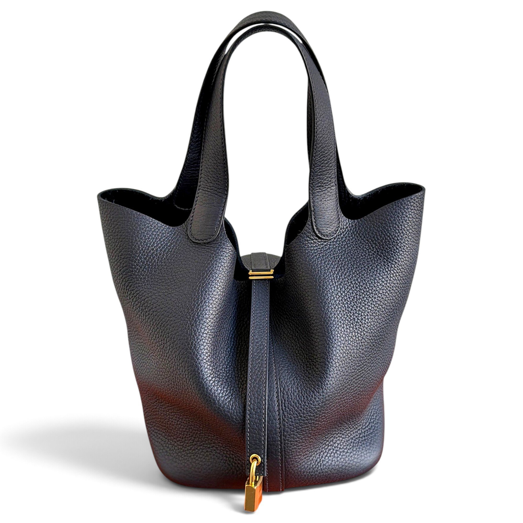 Picotin leather handbag