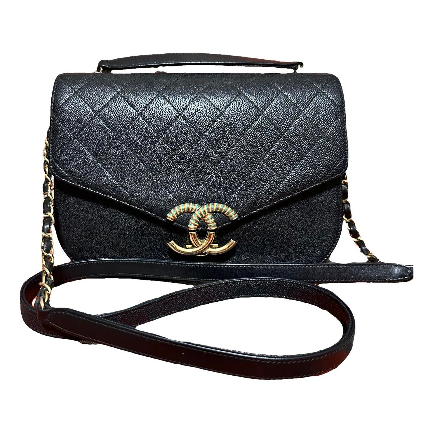 Timeless Classique Top Handle leather handbag