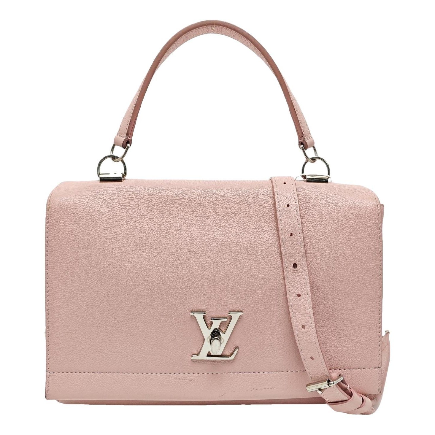 Lockme leather handbag