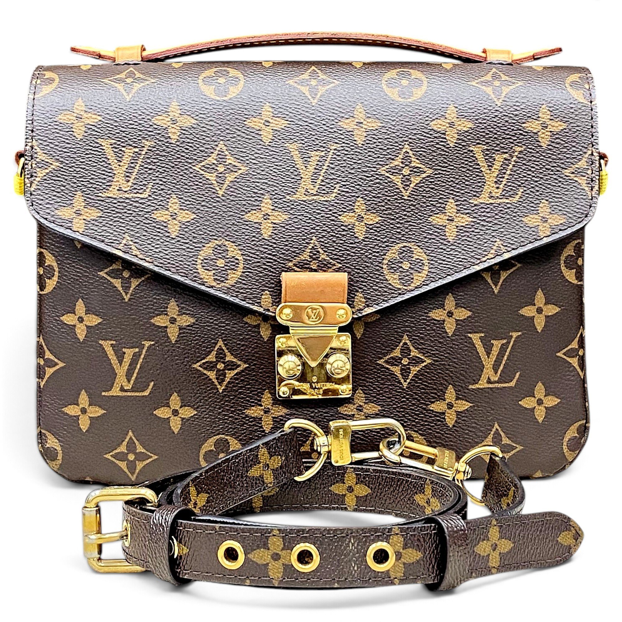 Metis leather handbag
