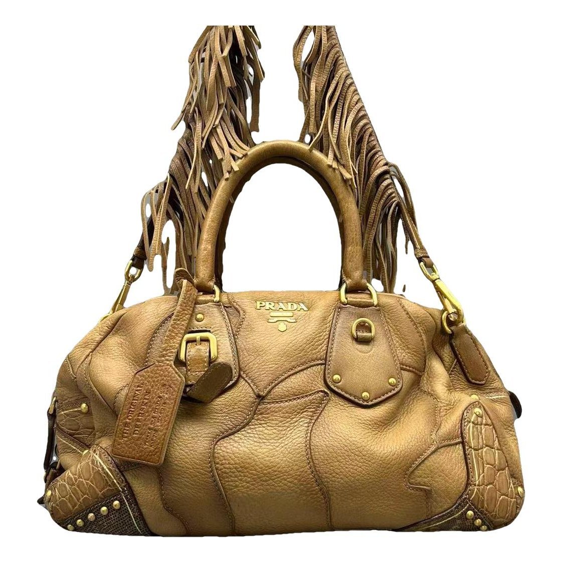 Leather handbag