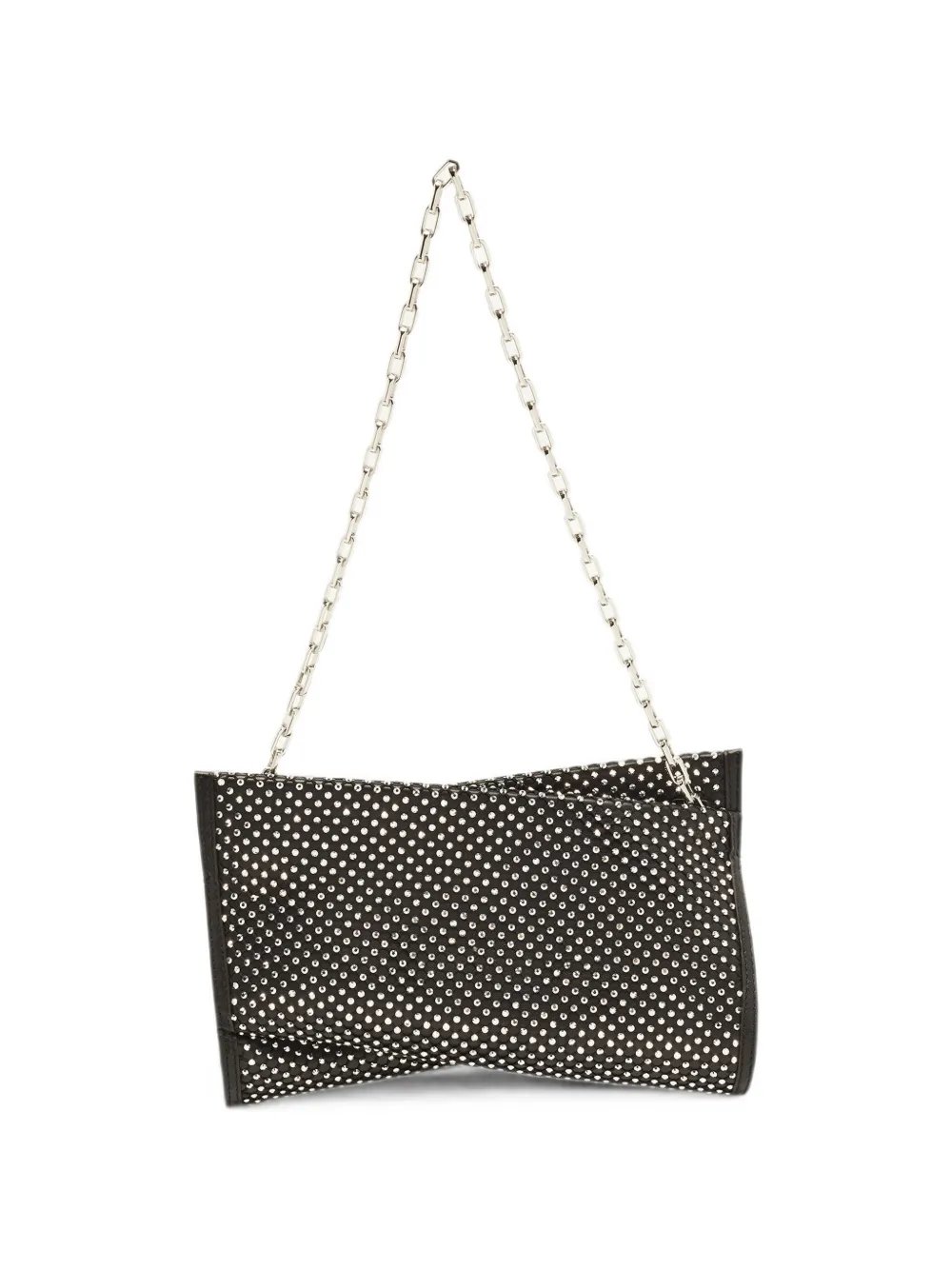 Loubitwist Strass clutch bag