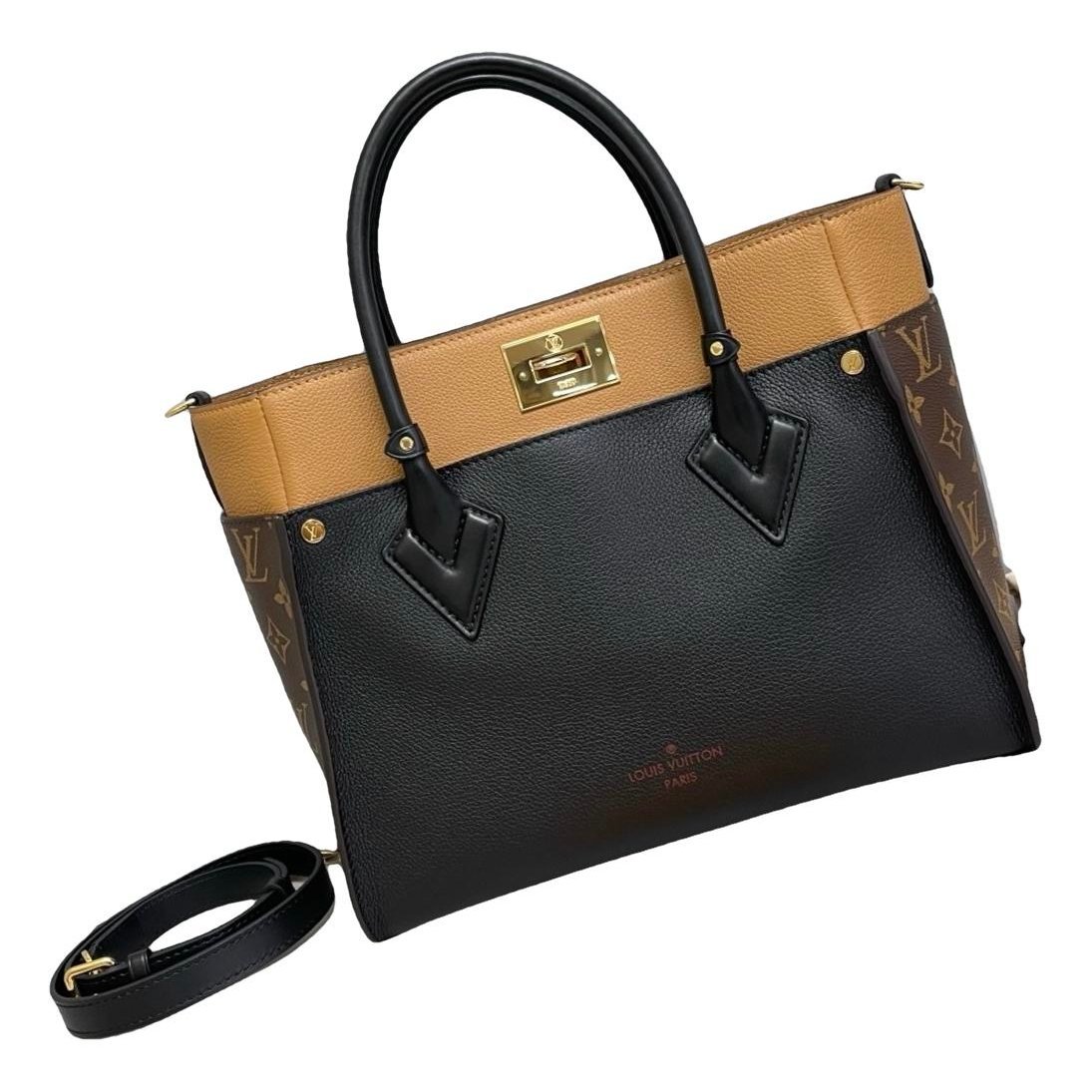 On My Side leather handbag