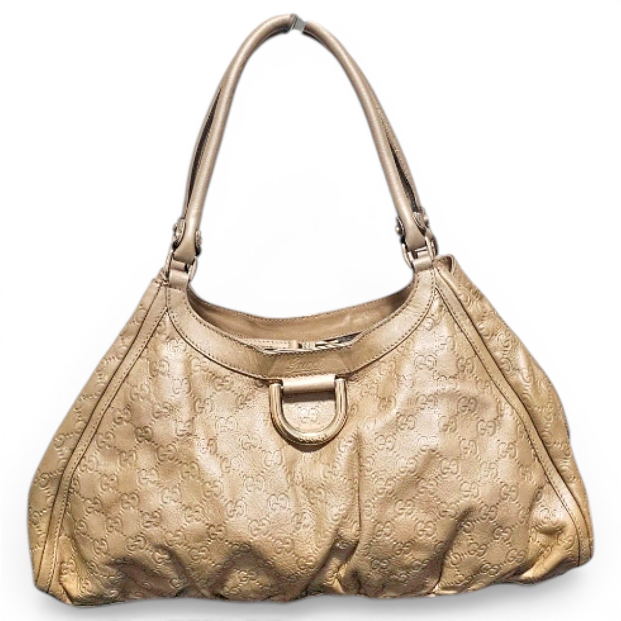 D-Ring leather handbag