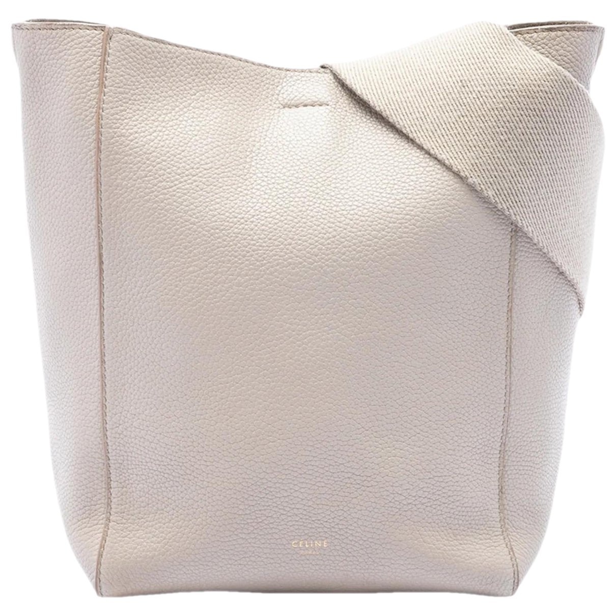 Seau Sangle leather bag