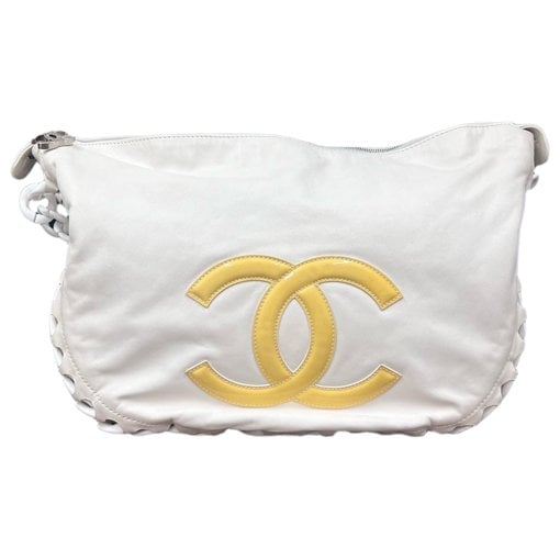 Trendy CC Bowler leather handbag