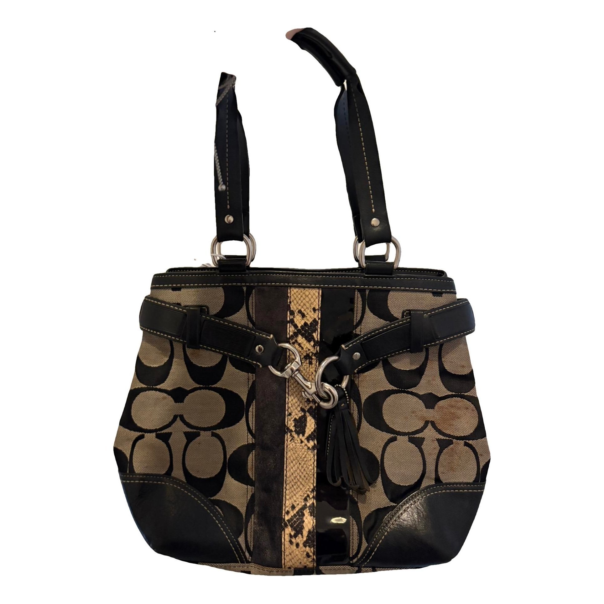 Leather handbag