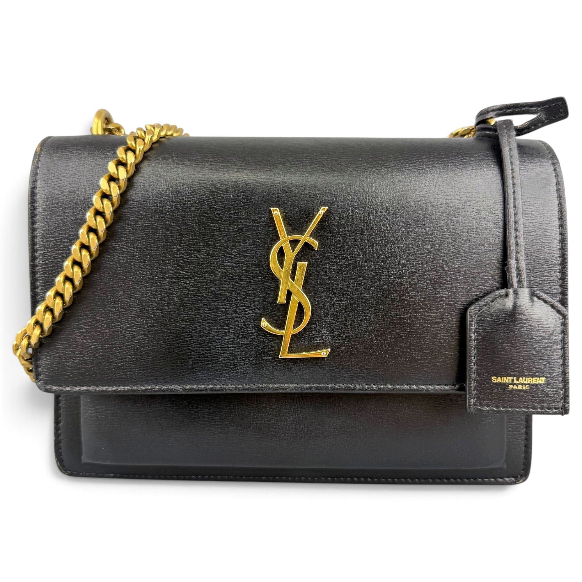 Sunset leather crossbody bag