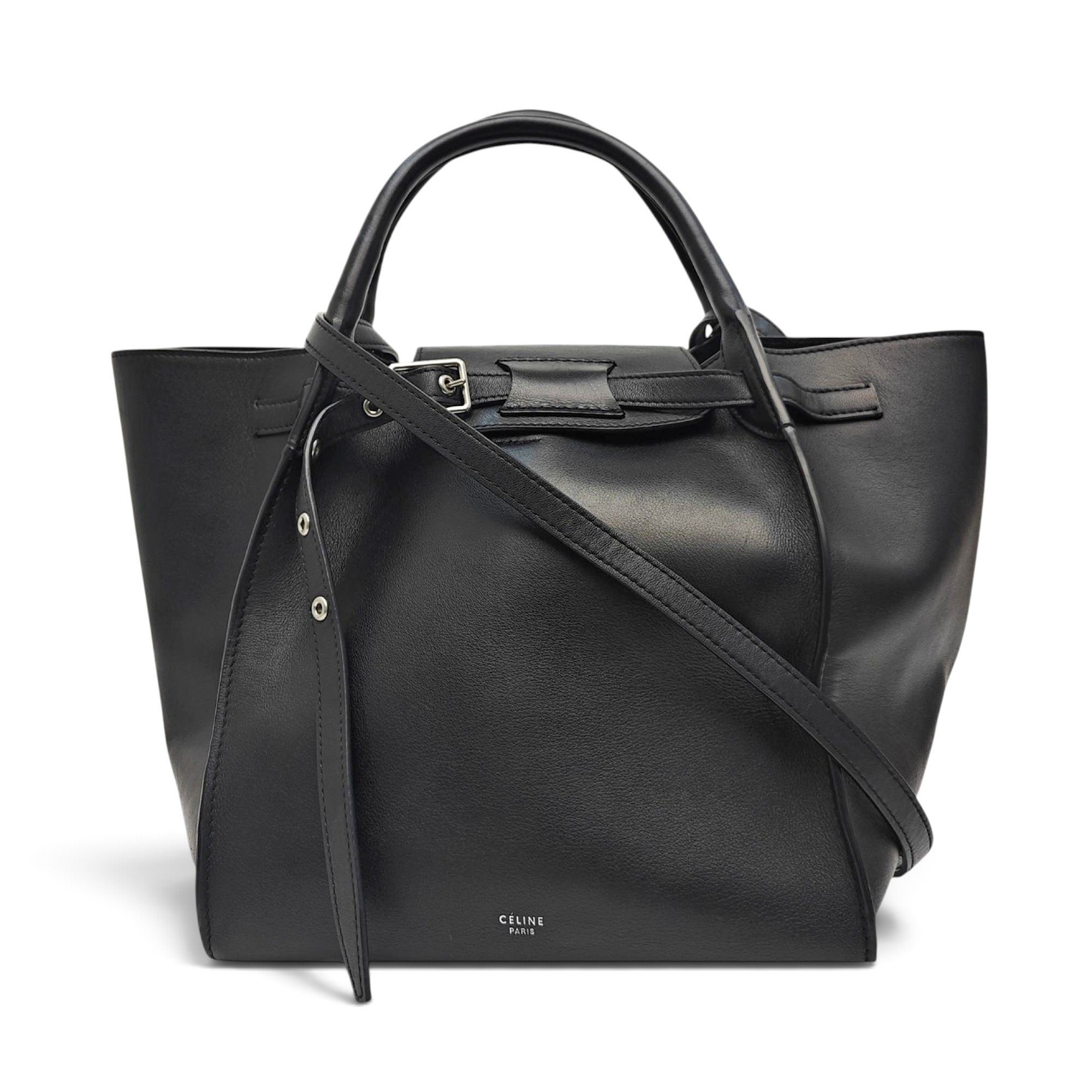 Big Bag leather handbag