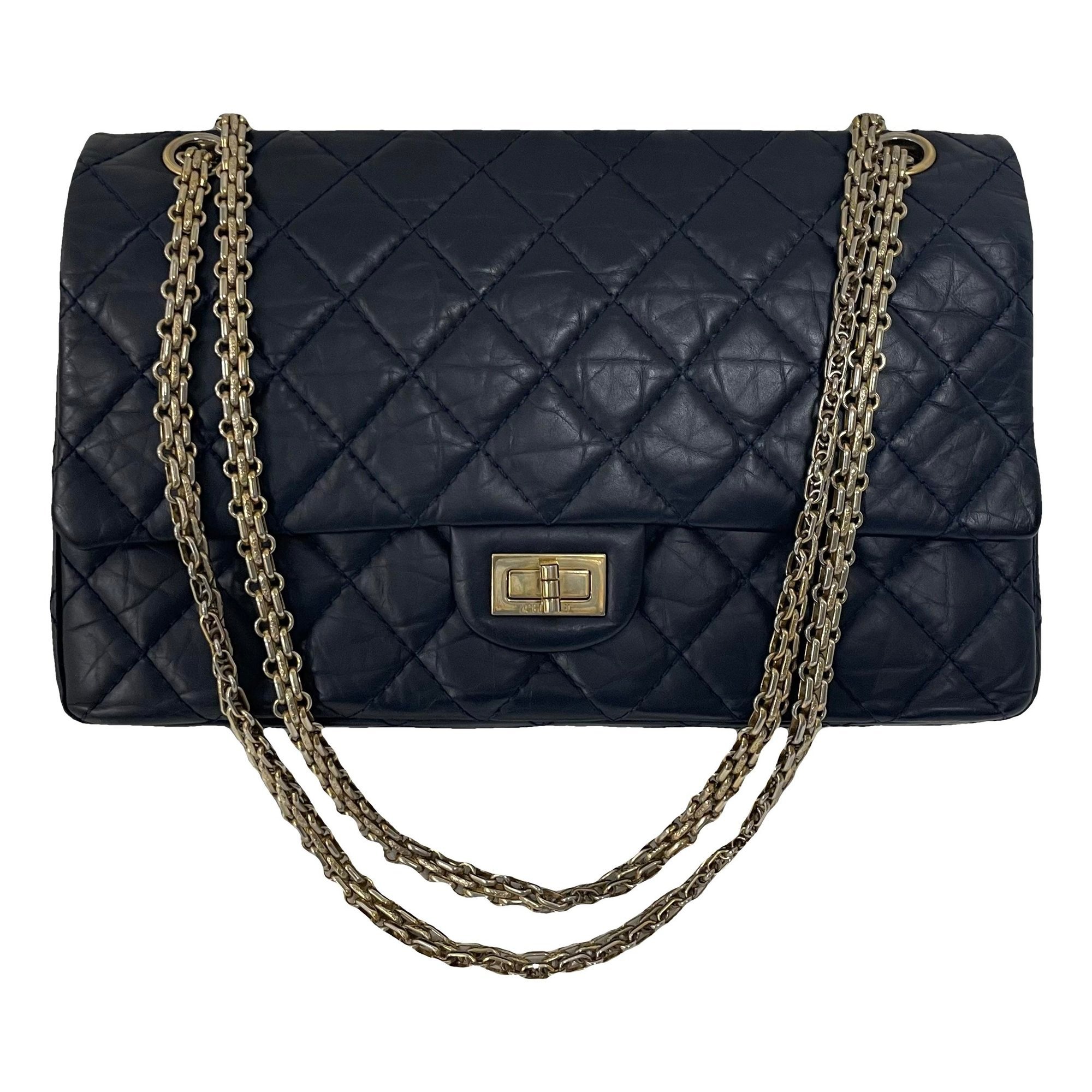 2.55 leather handbag