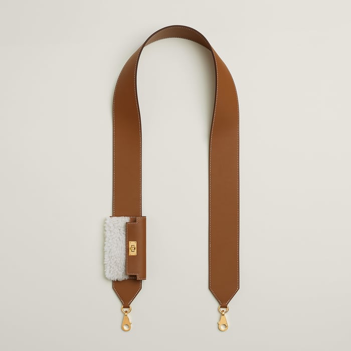 Kelly Pocket Plush Bag Strap
