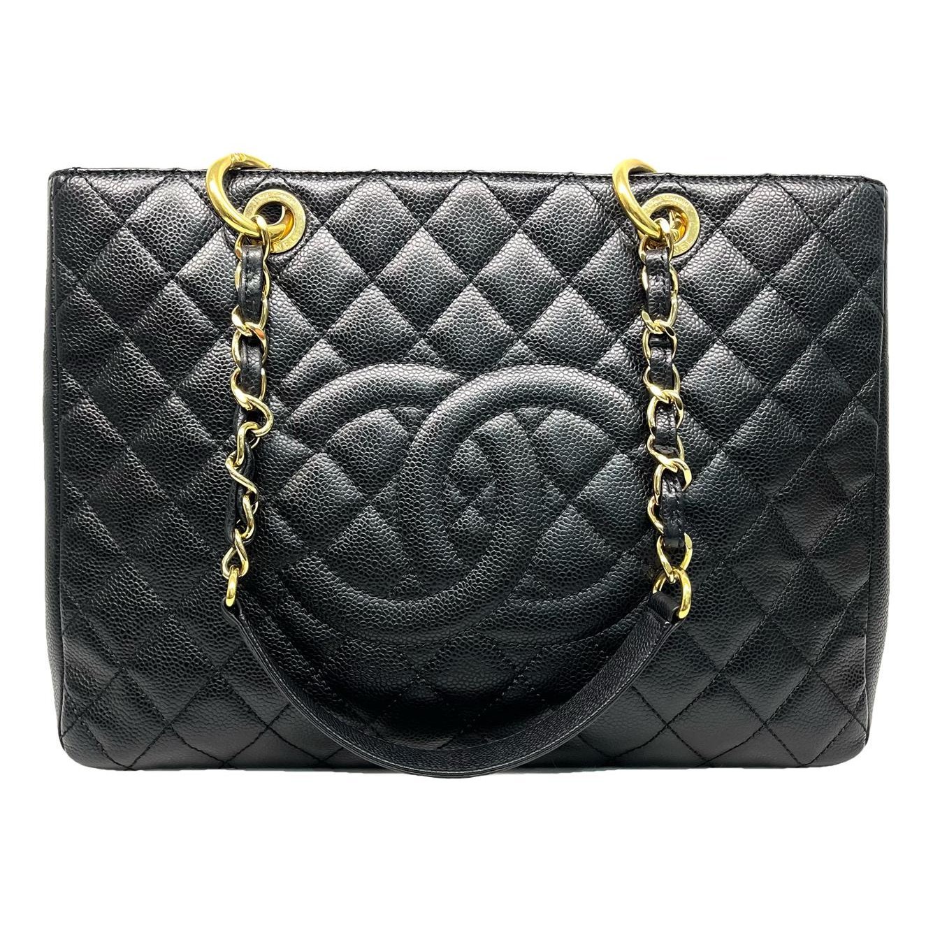 Grand shopping leather tote