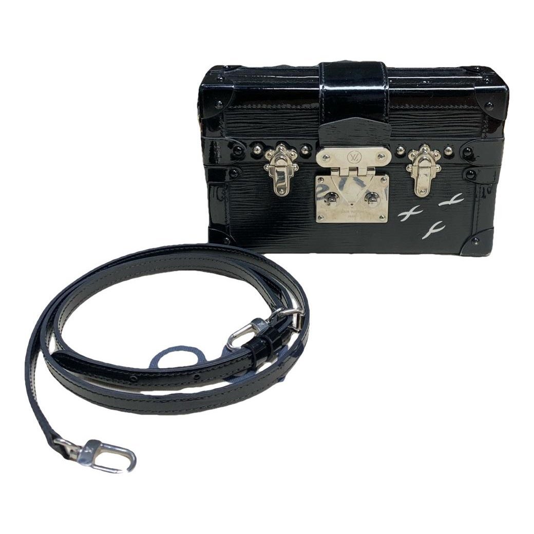 Louis Vuitton Petite Malle leather handbag