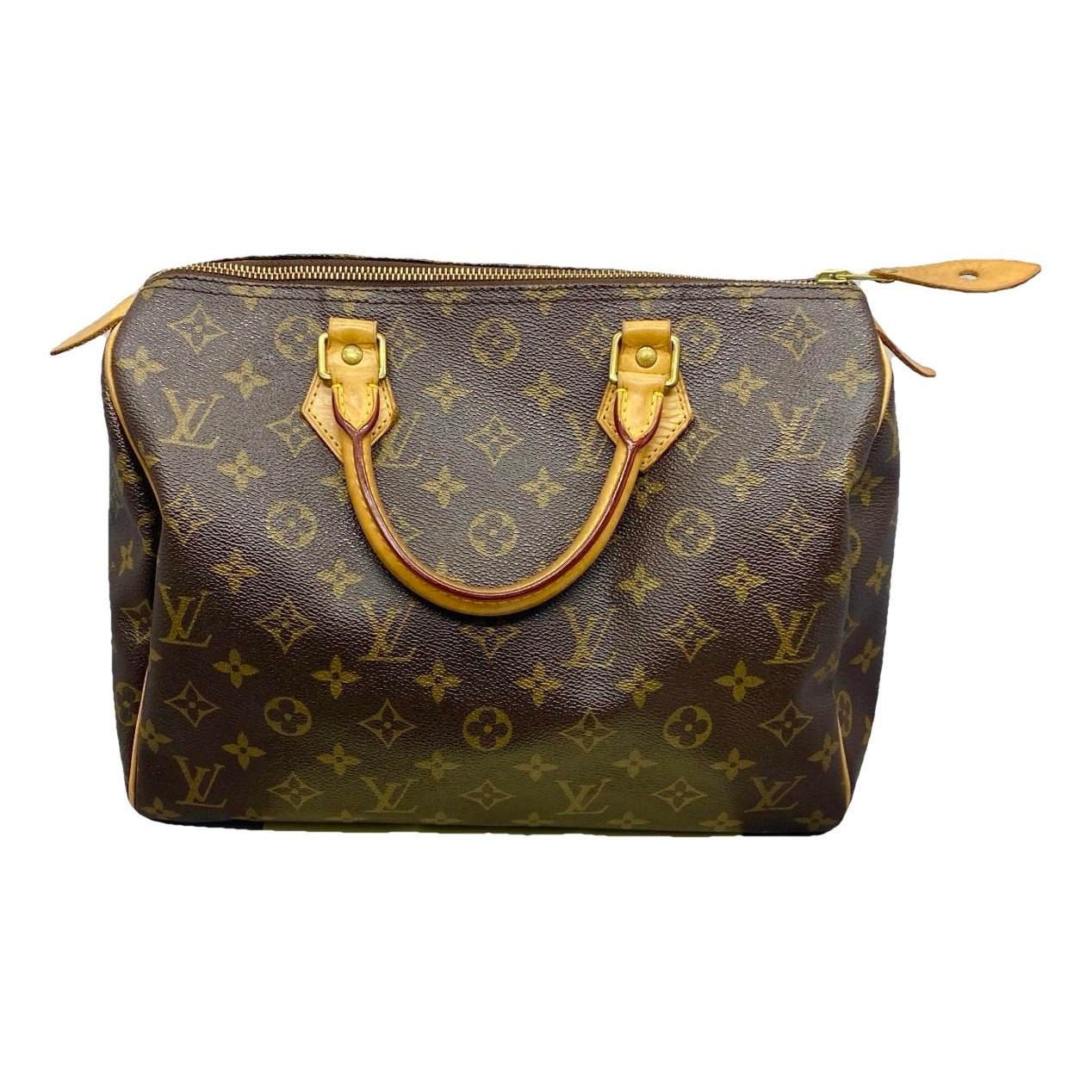 Speedy leather handbag