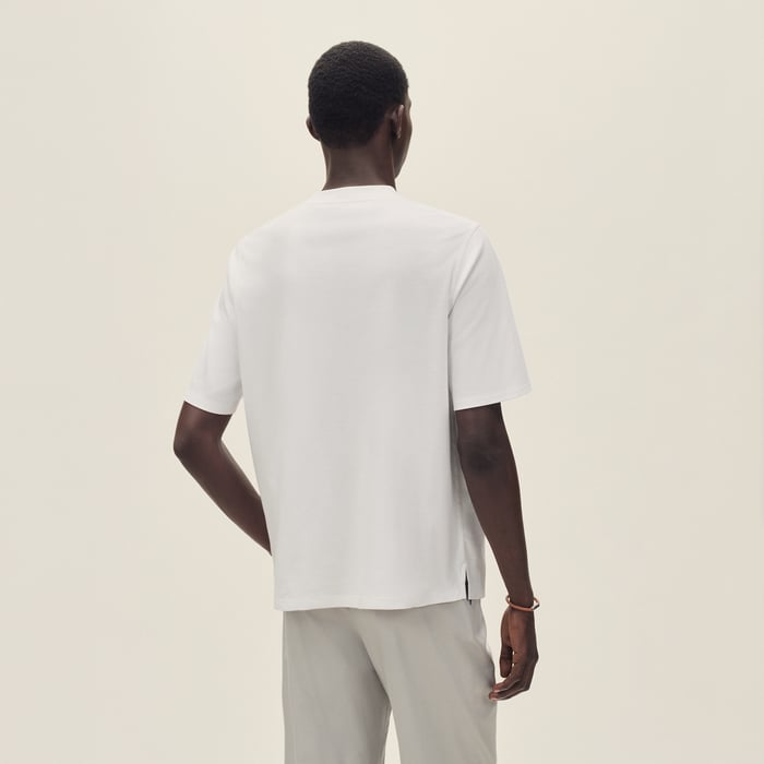 Blanc "Eperon d'Or" T-shirt