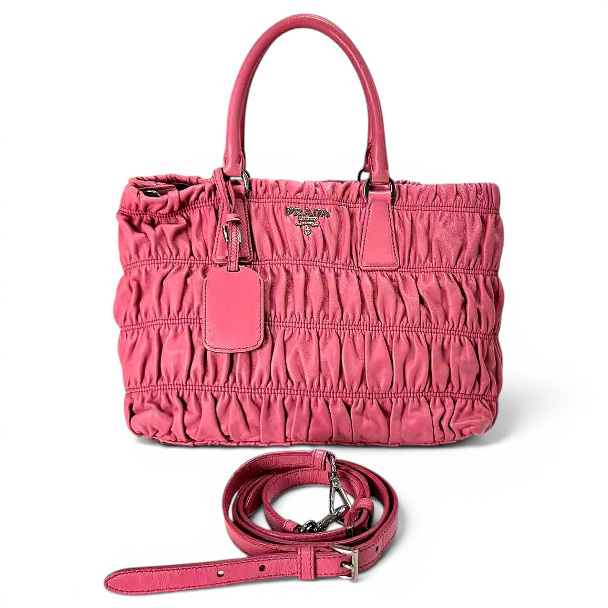 Leather crossbody bag