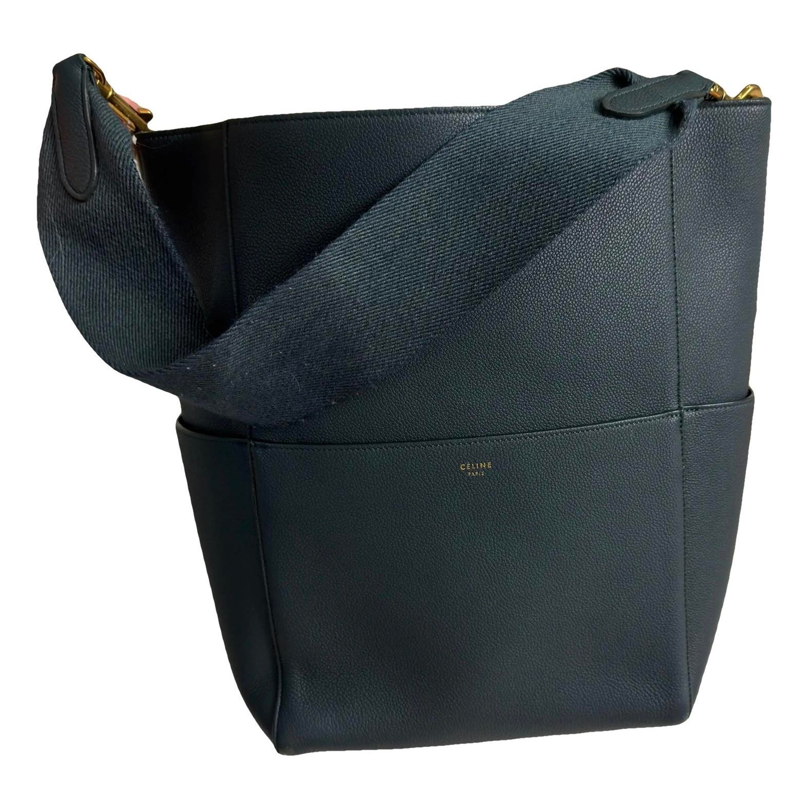 Seau Sangle leather tote