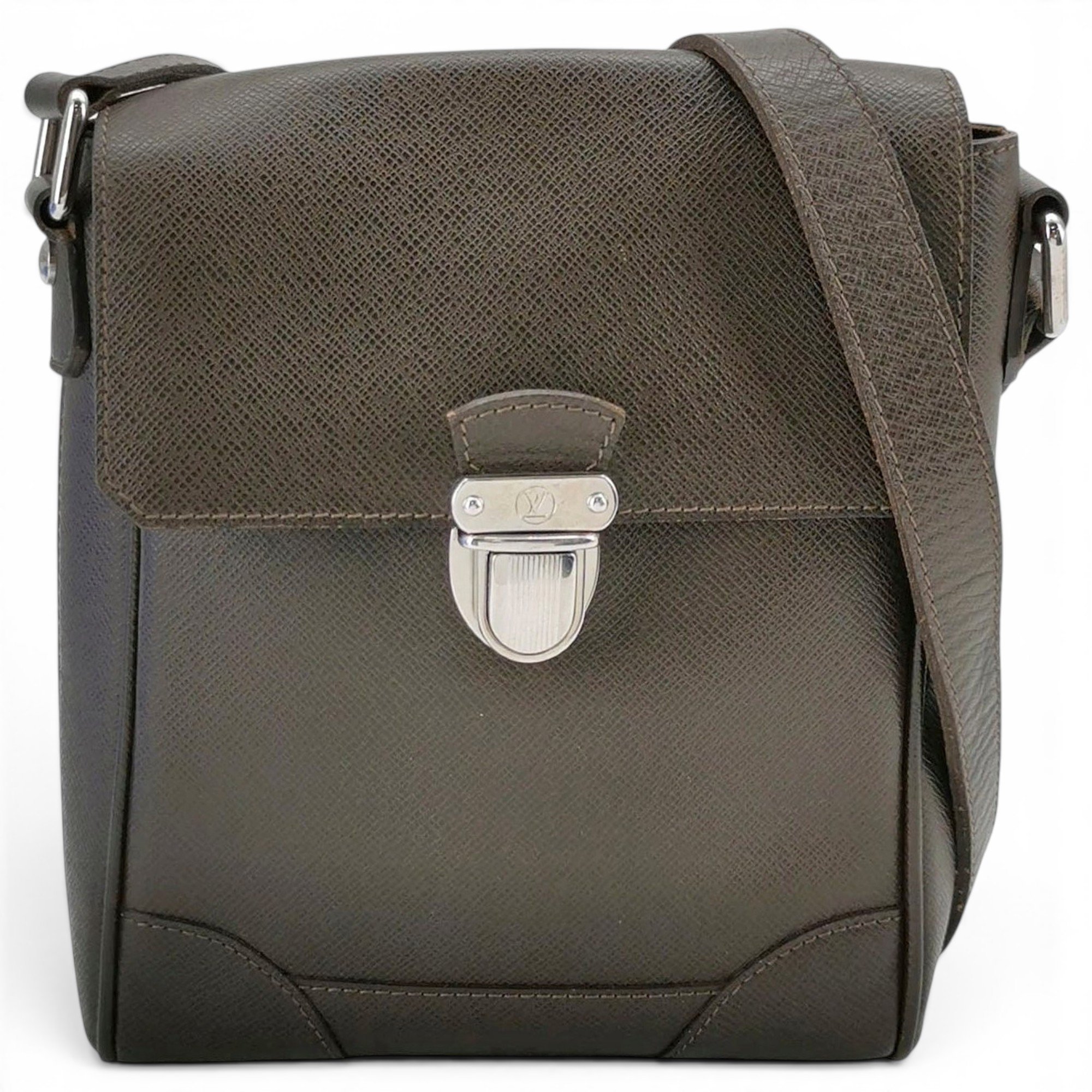 Leather crossbody bag