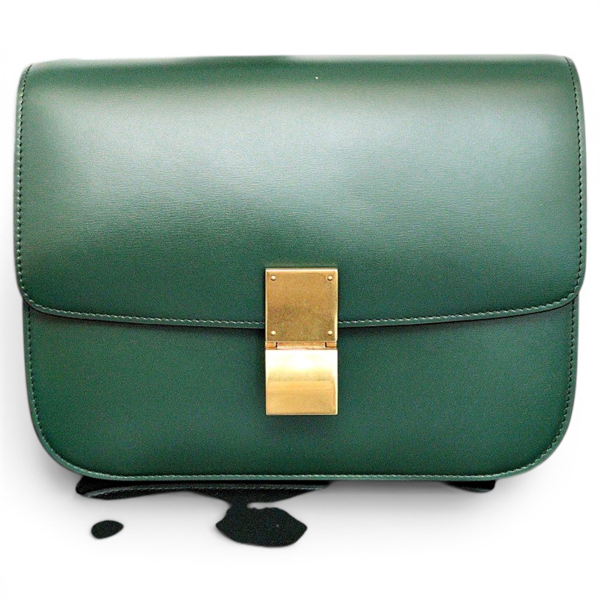 Classic leather handbag
