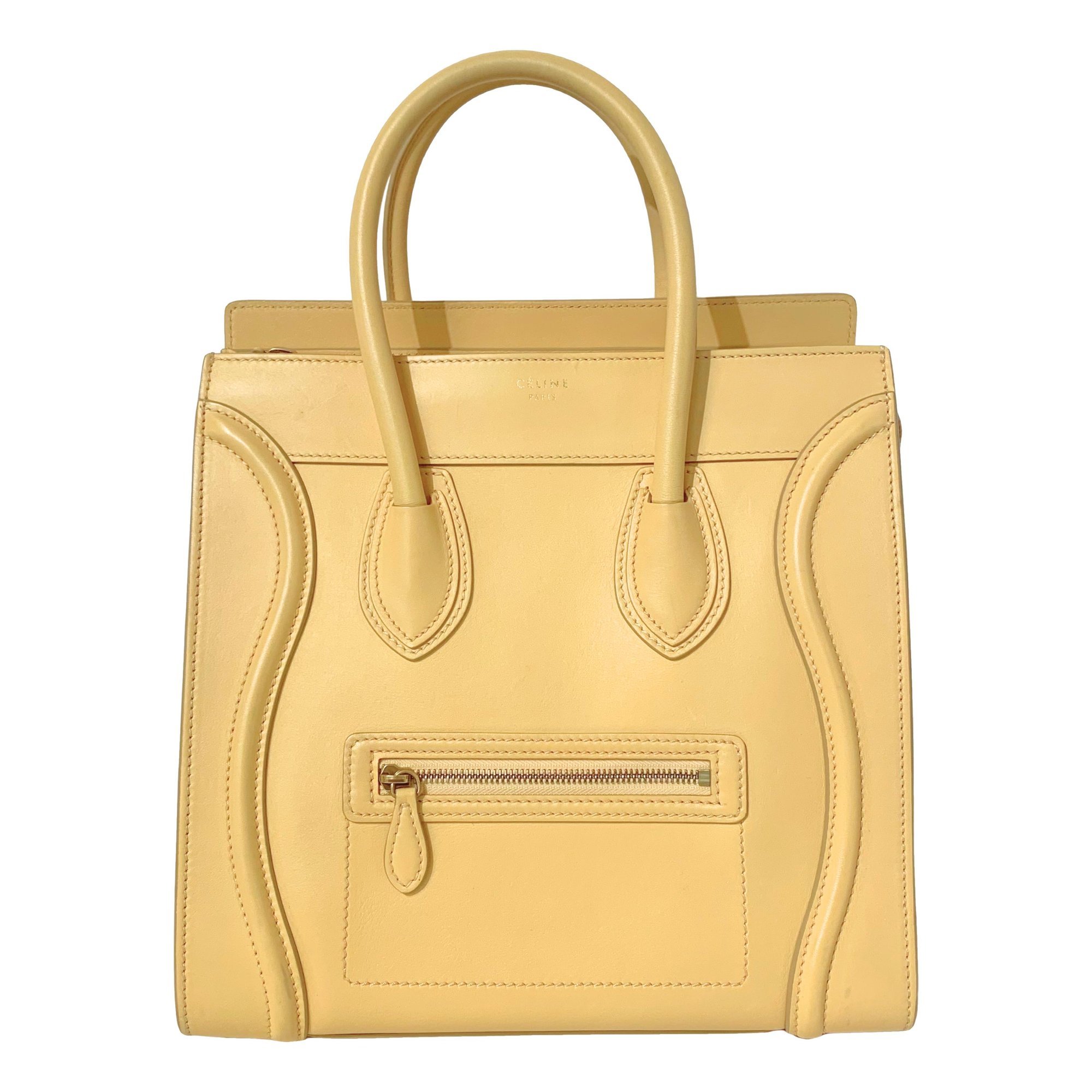 Leather tote