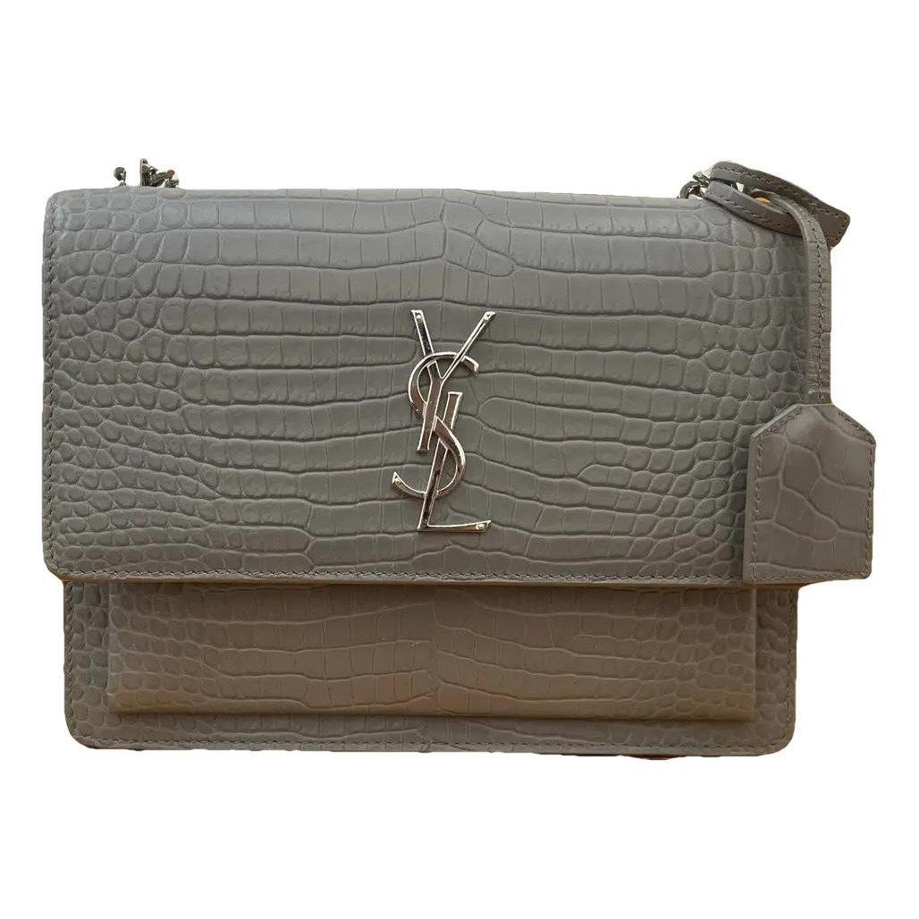 Sunset leather handbag