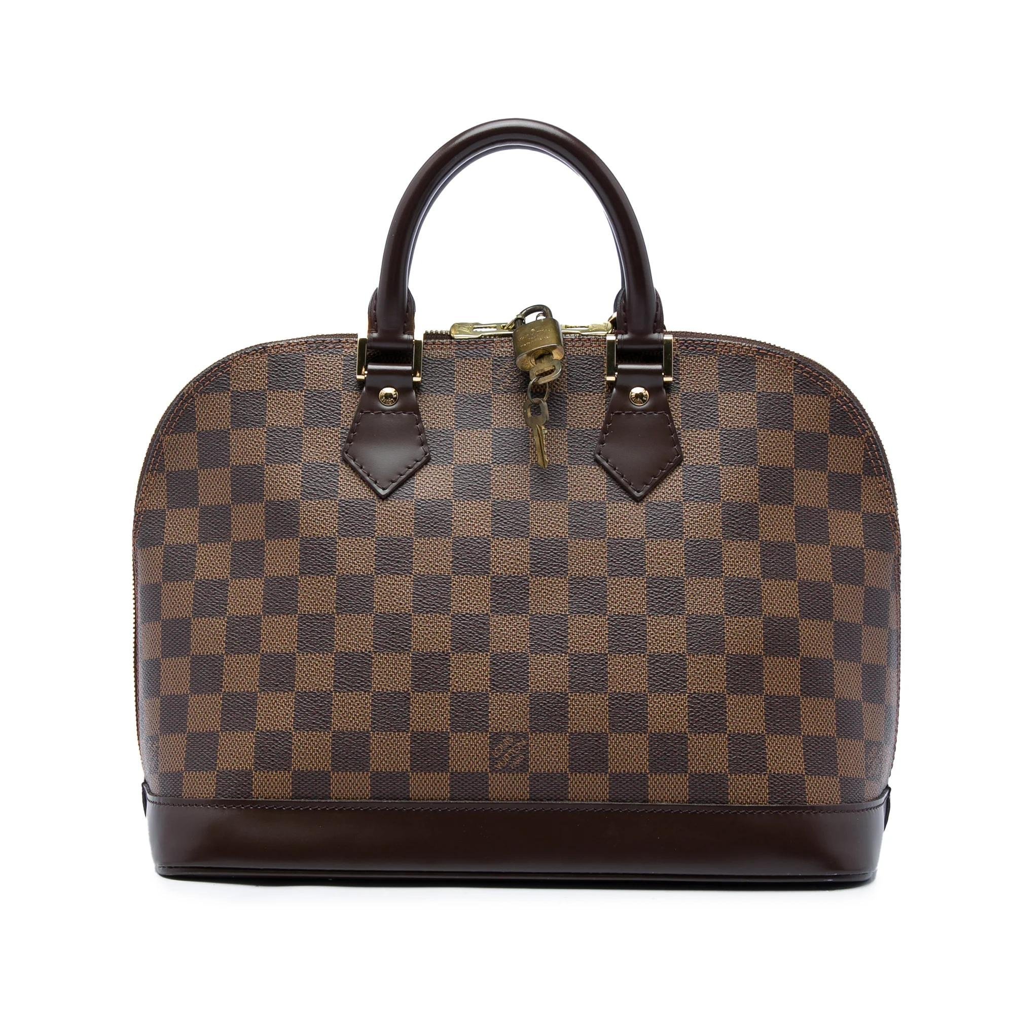 Alma leather handbag