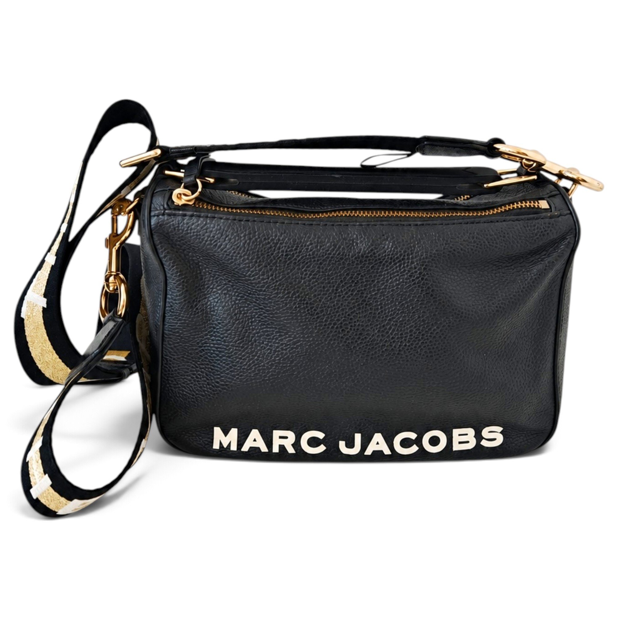 The Box Bag leather crossbody bag