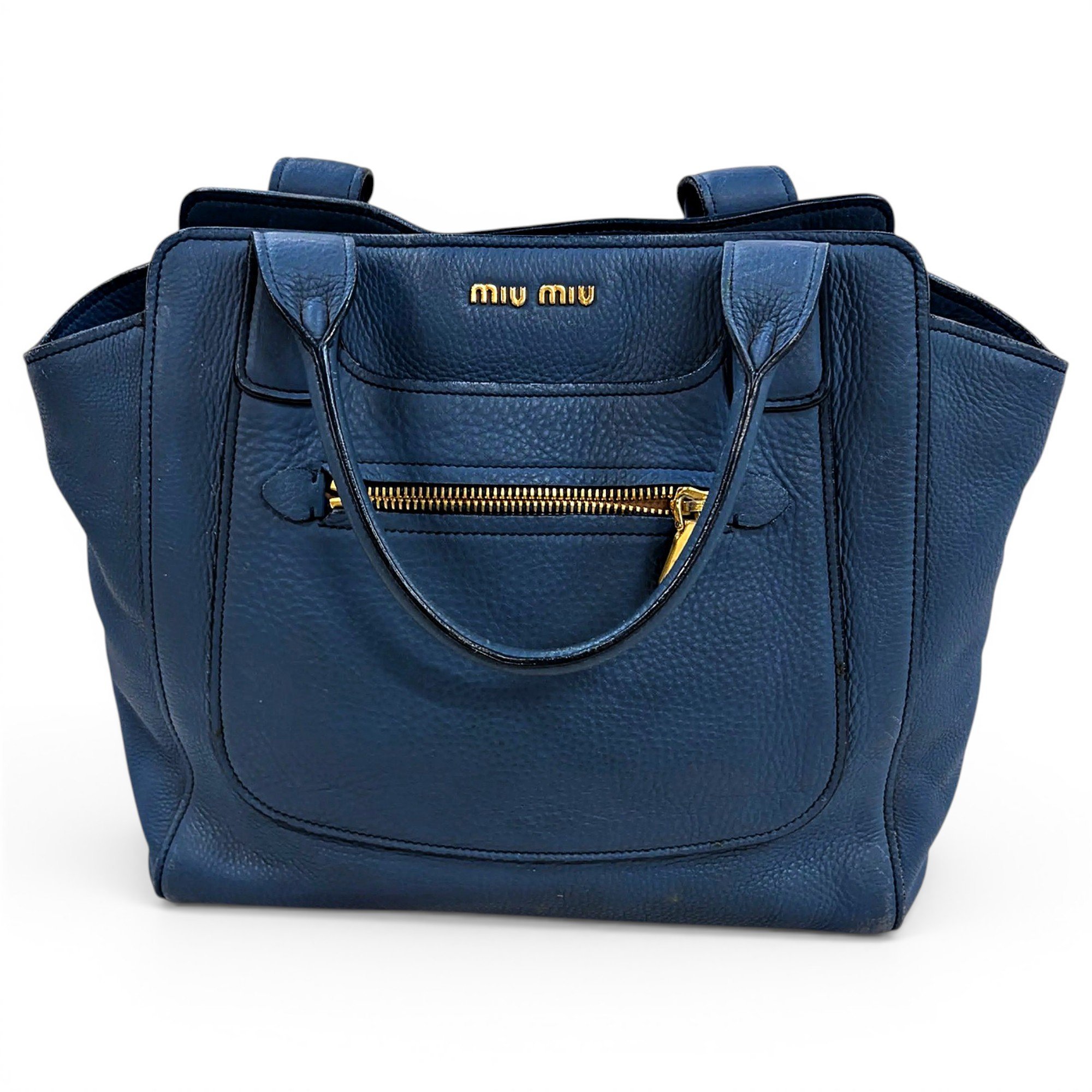 Miu Miu Leather tote