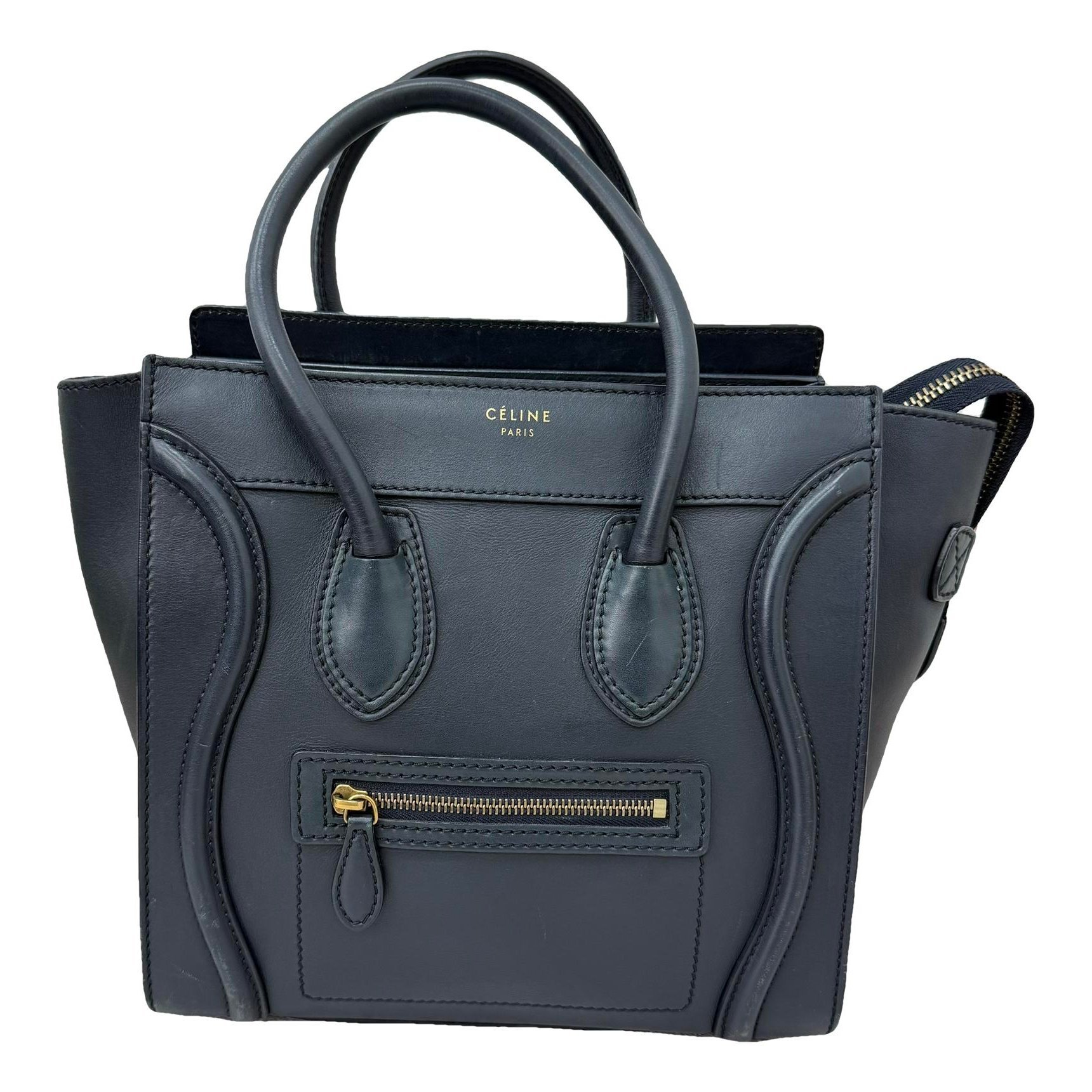 Luggage leather handbag