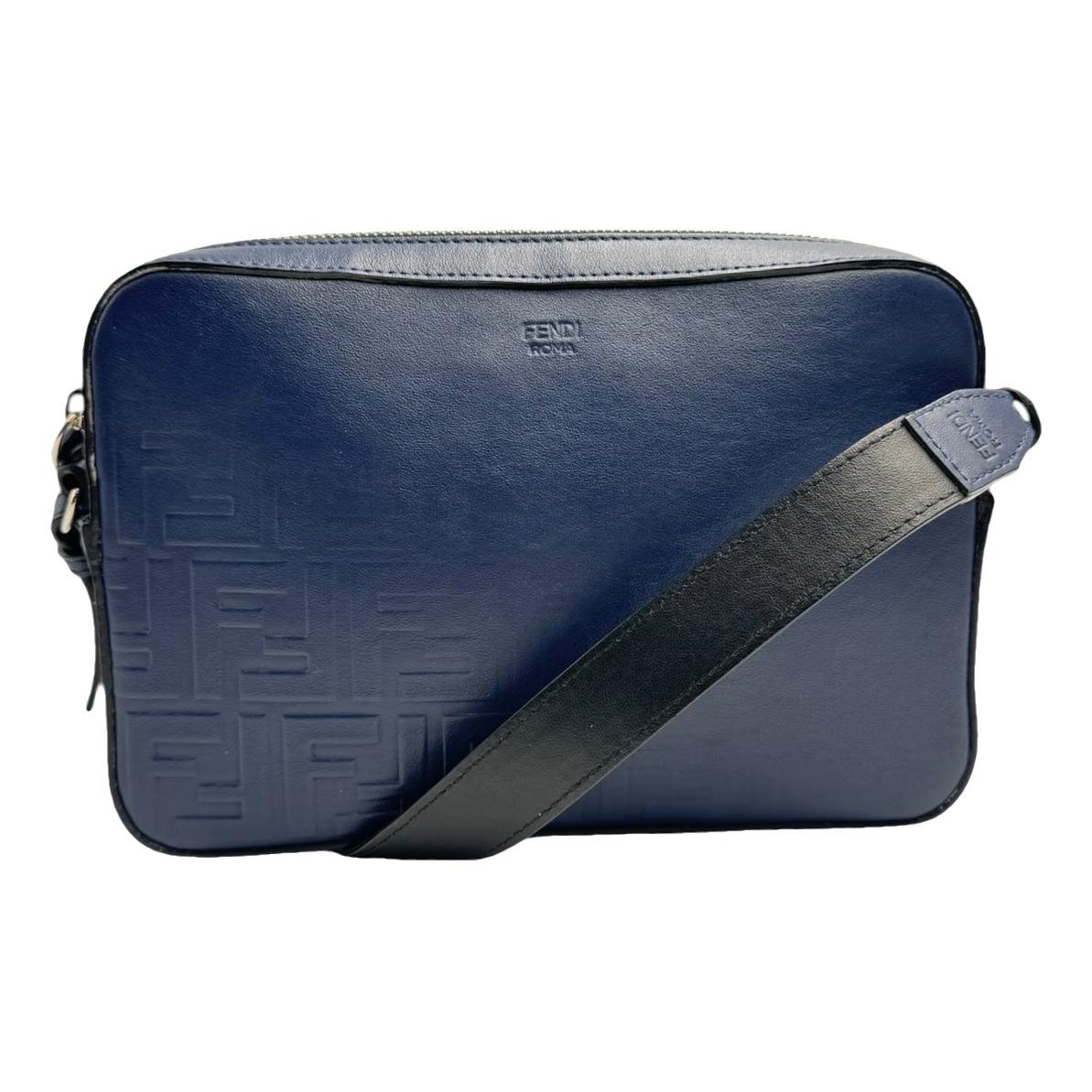 Camera case leather crossbody bag