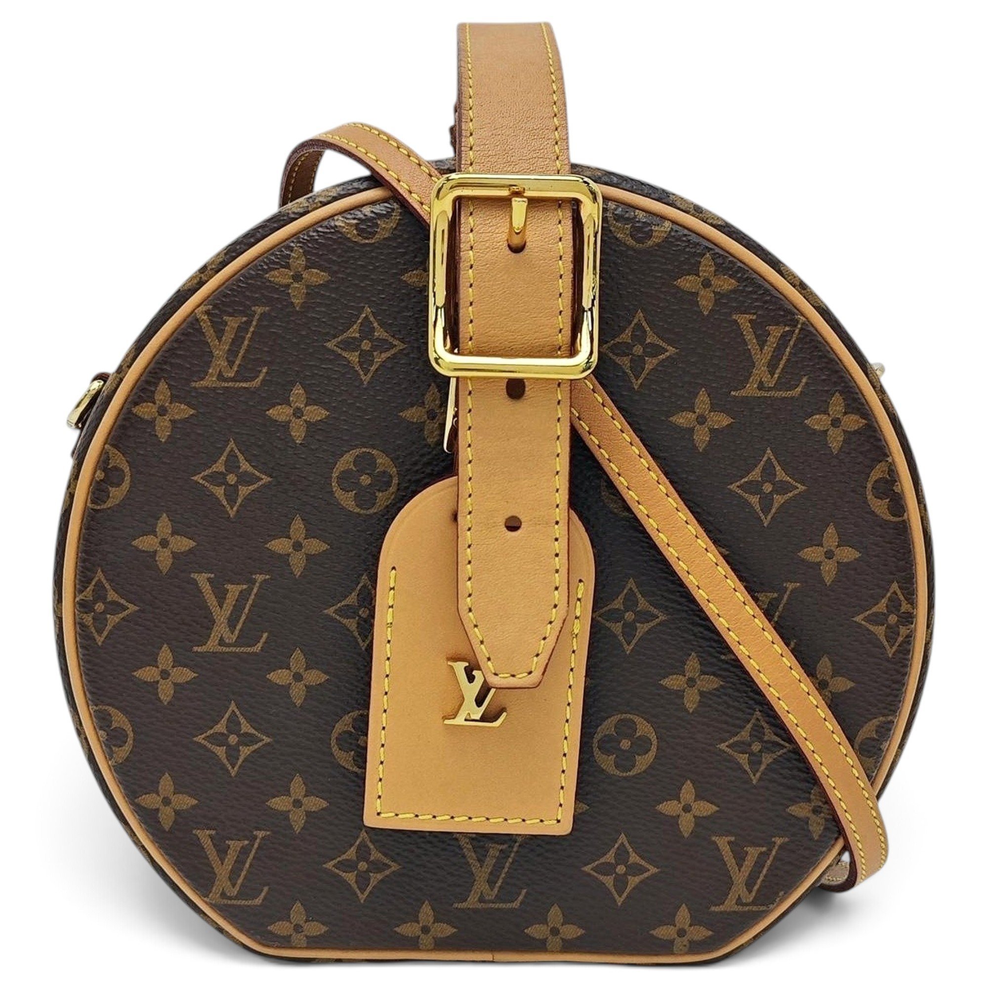 Micro boite chapeau leather handbag