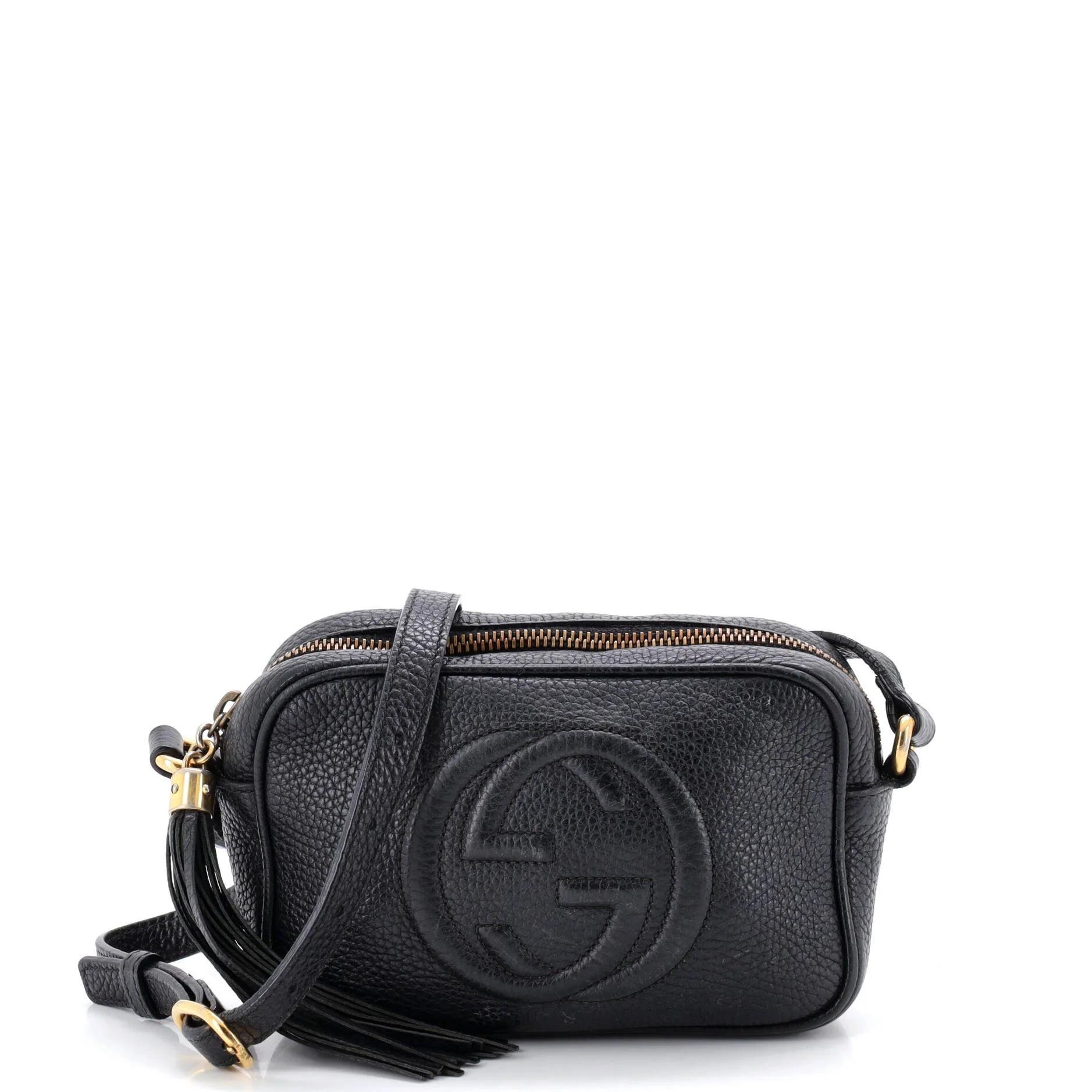 Leather crossbody bag