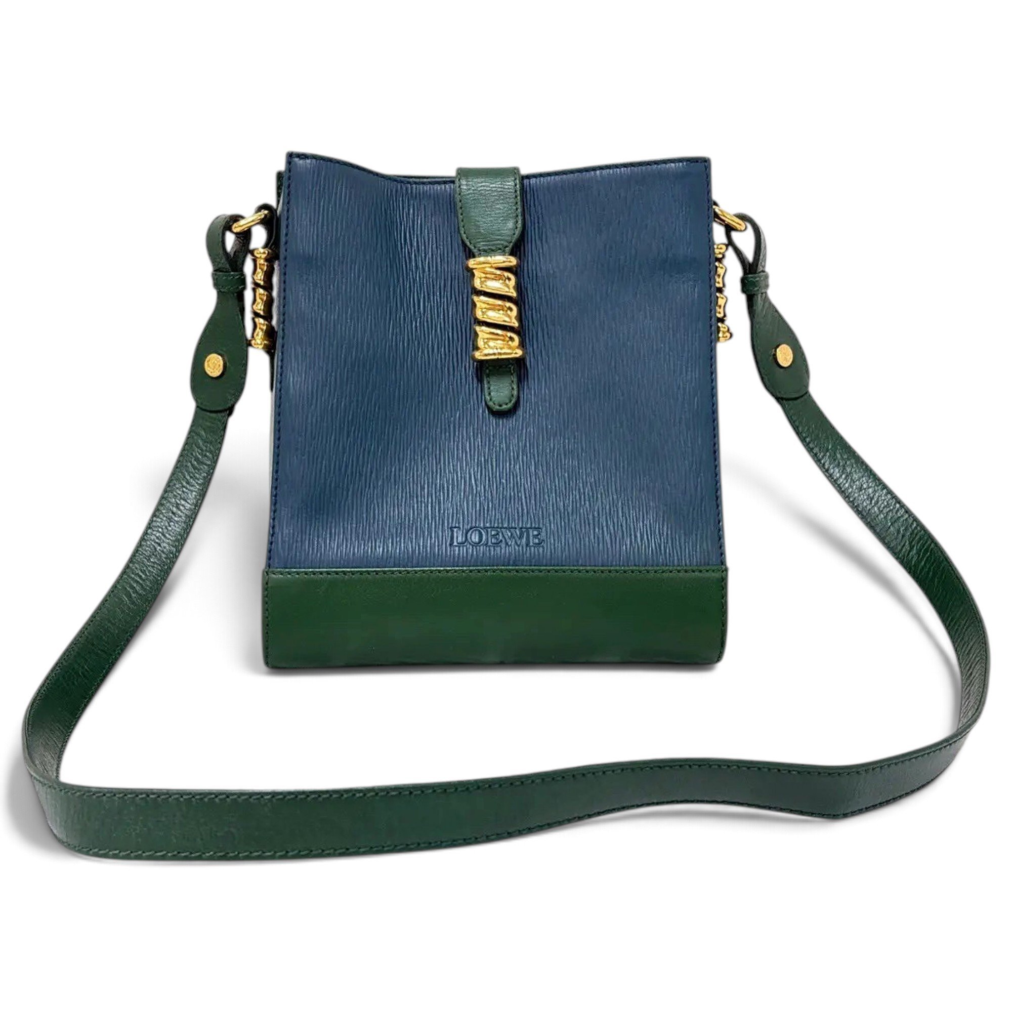Leather crossbody bag