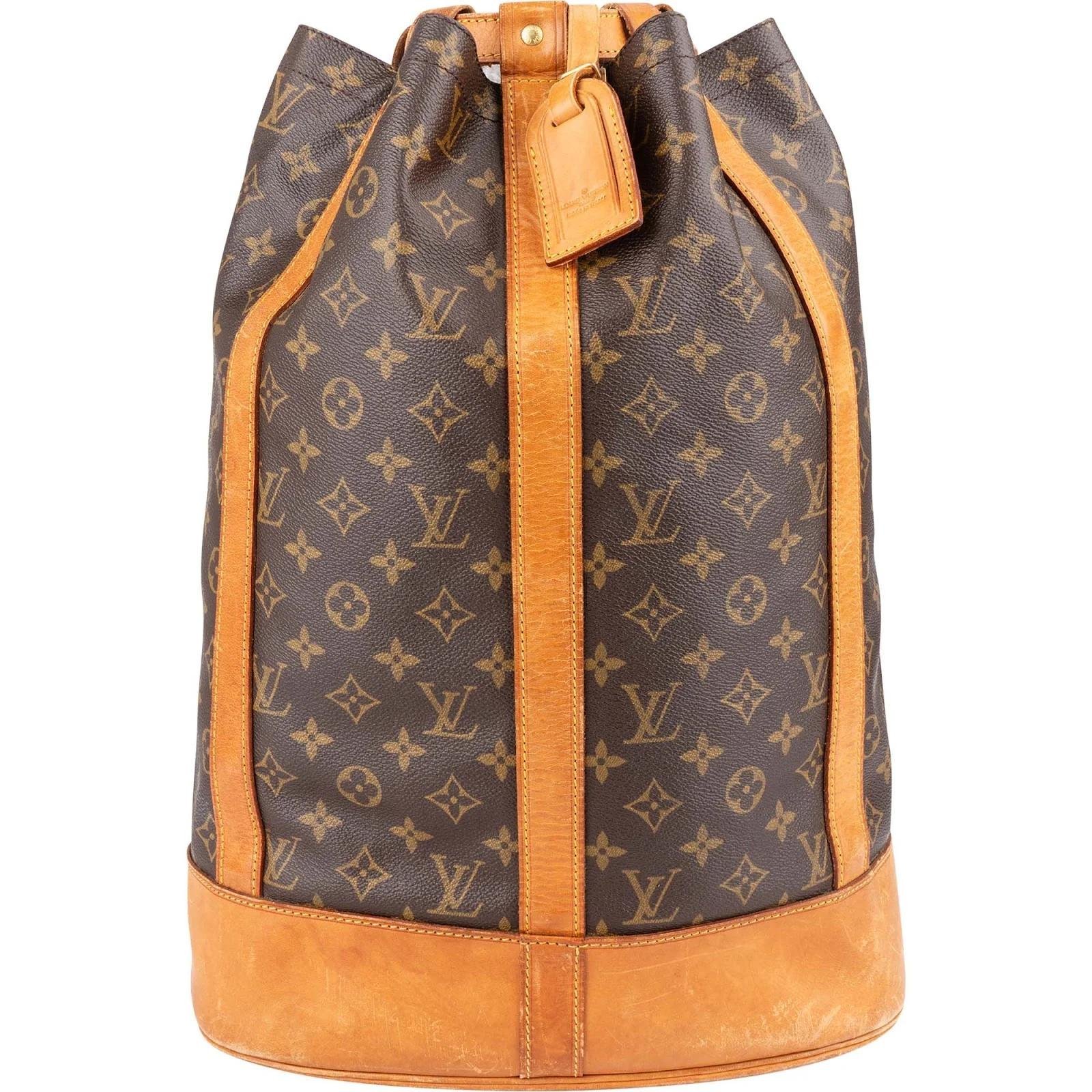 Randonnée leather backpack