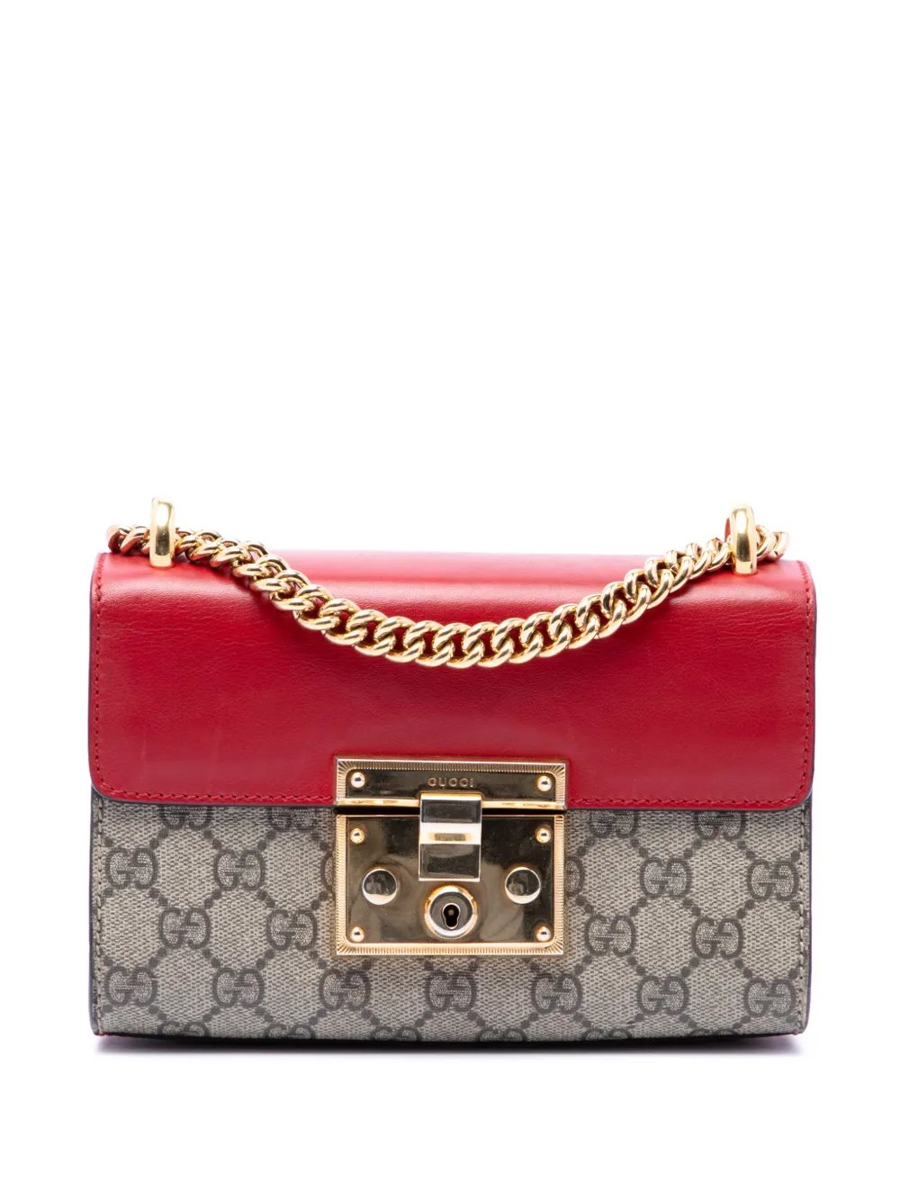 2016-2026 Small GG Supreme Padlock crossbody bag