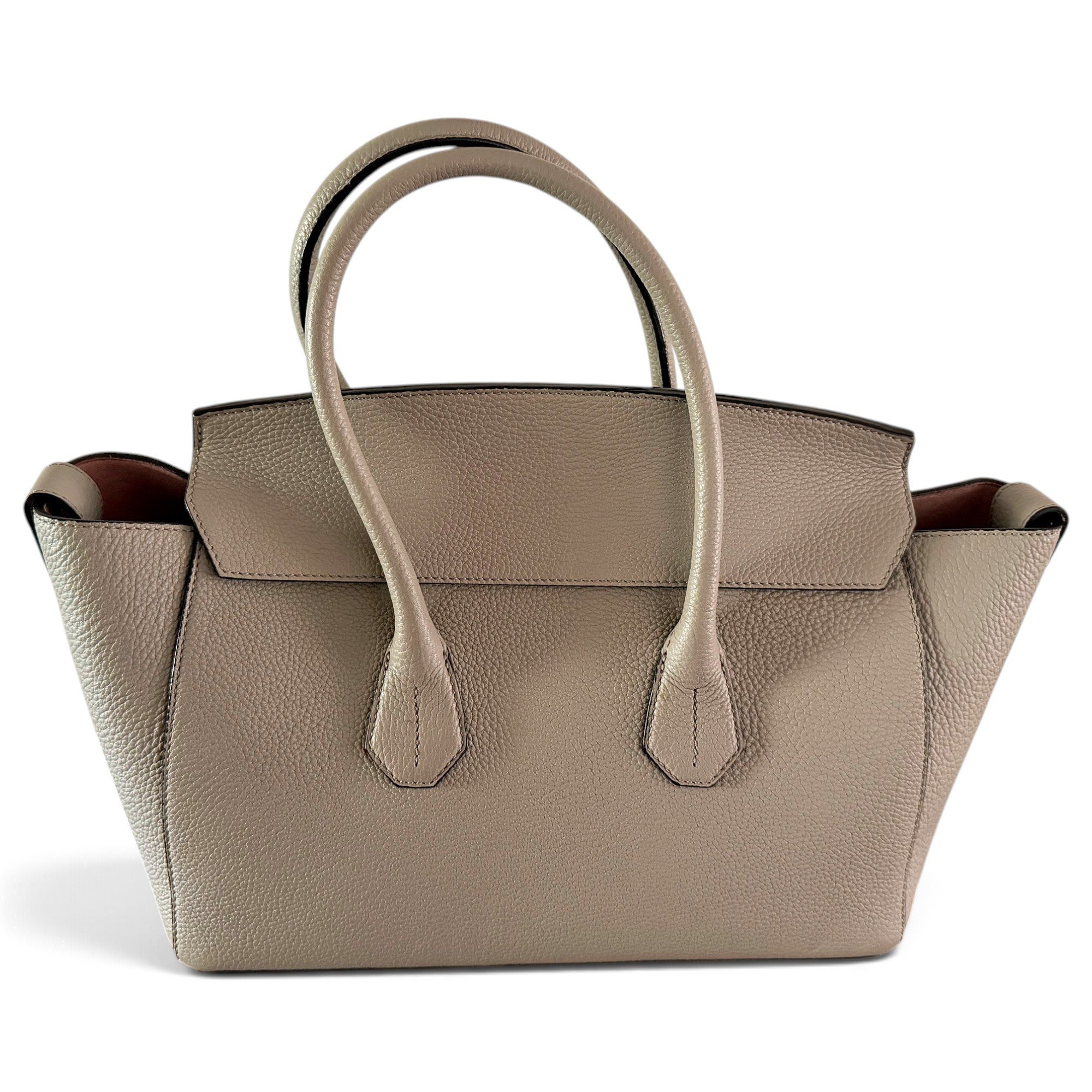 Leather tote