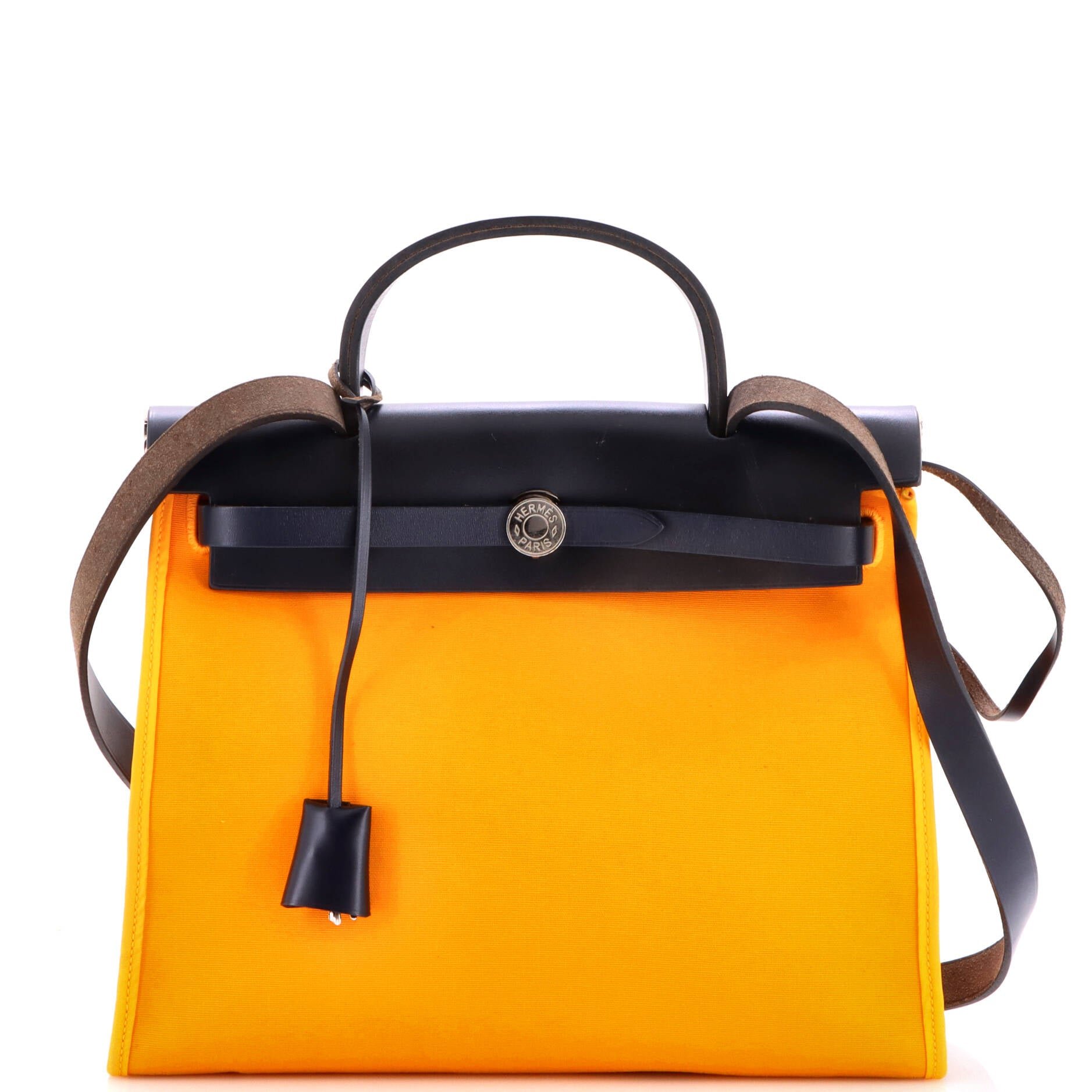 Herbag Zip Leather and Toile 31