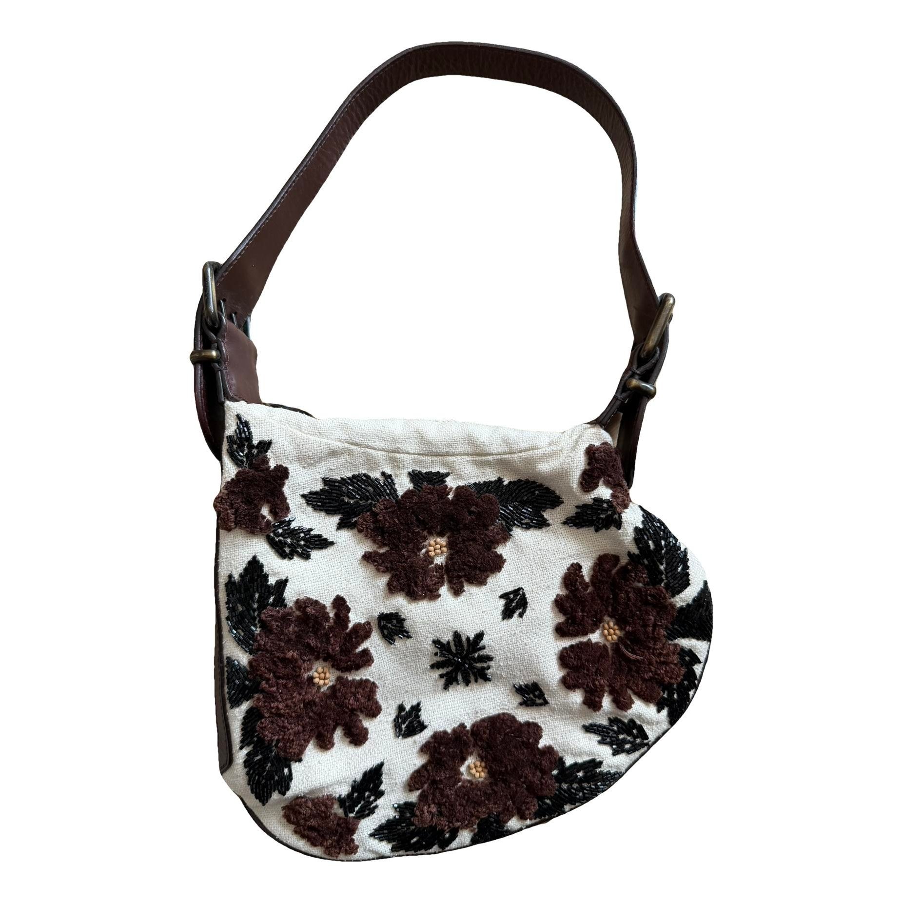 Oyster linen handbag