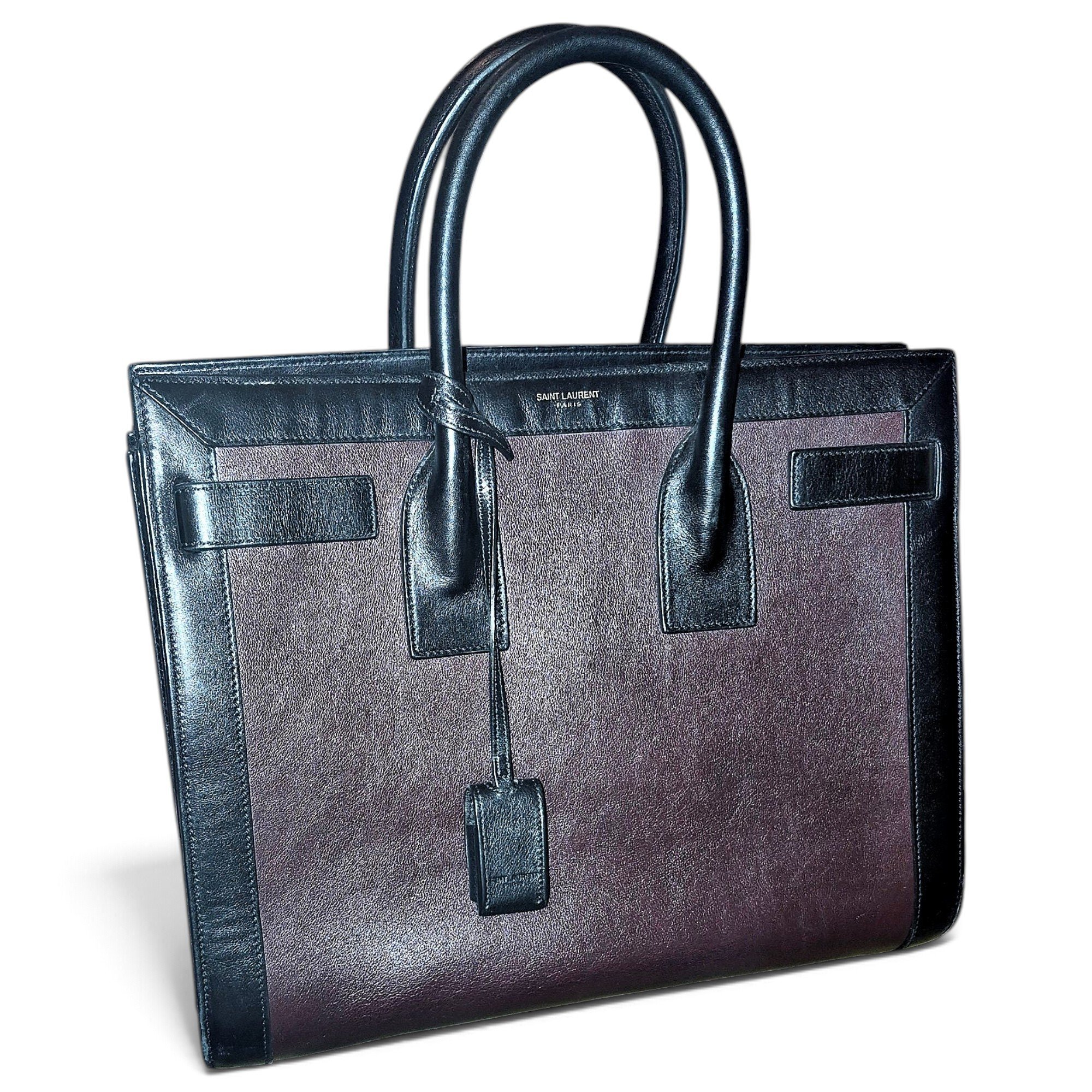 Saint Laurent Sac de Jour leather handbag