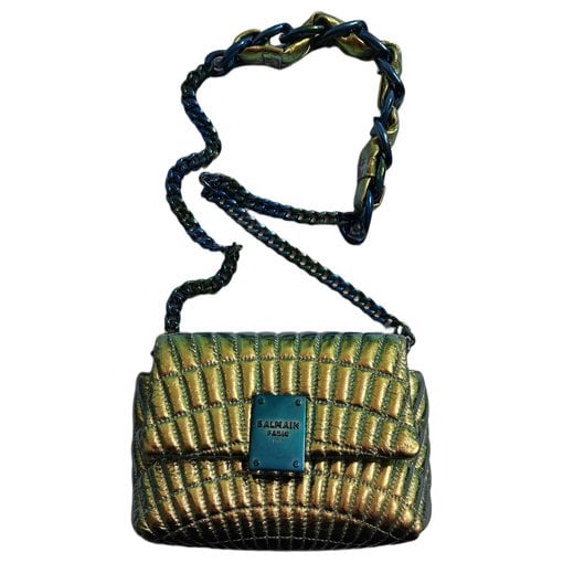 Balmain BBuzz leather crossbody bag