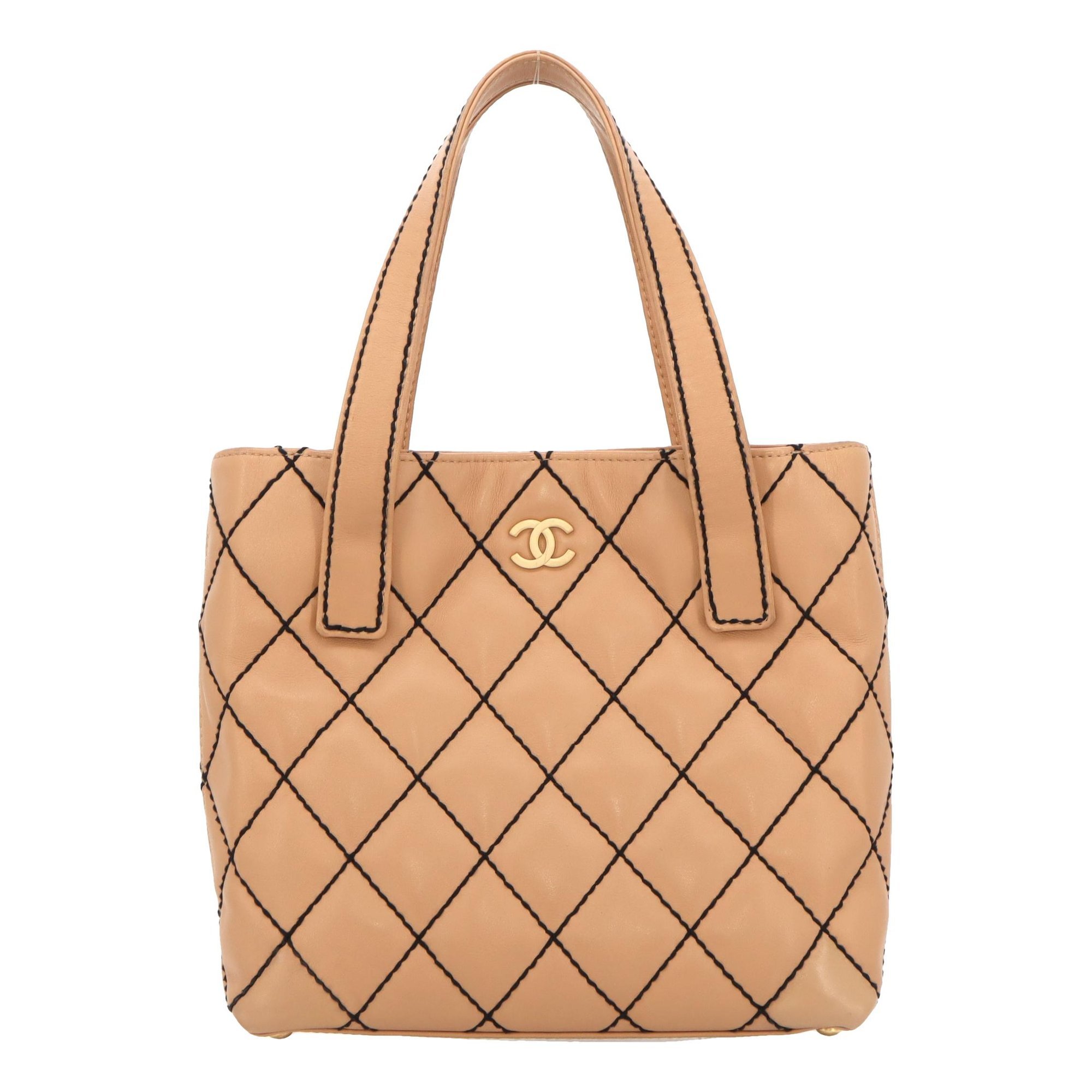 Wild Stitch pony-style calfskin tote