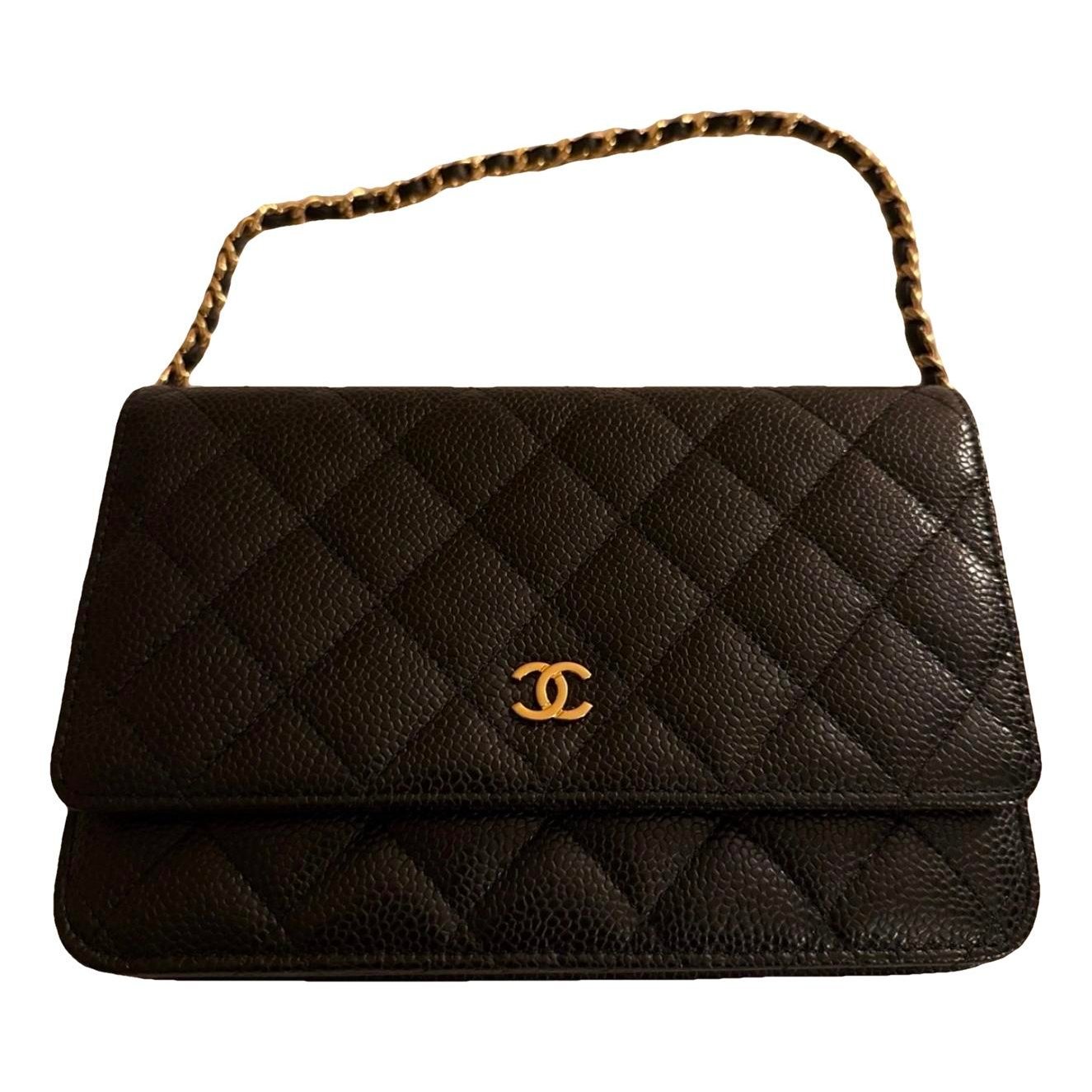 Wallet On Chain Timeless/Classique leather handbag