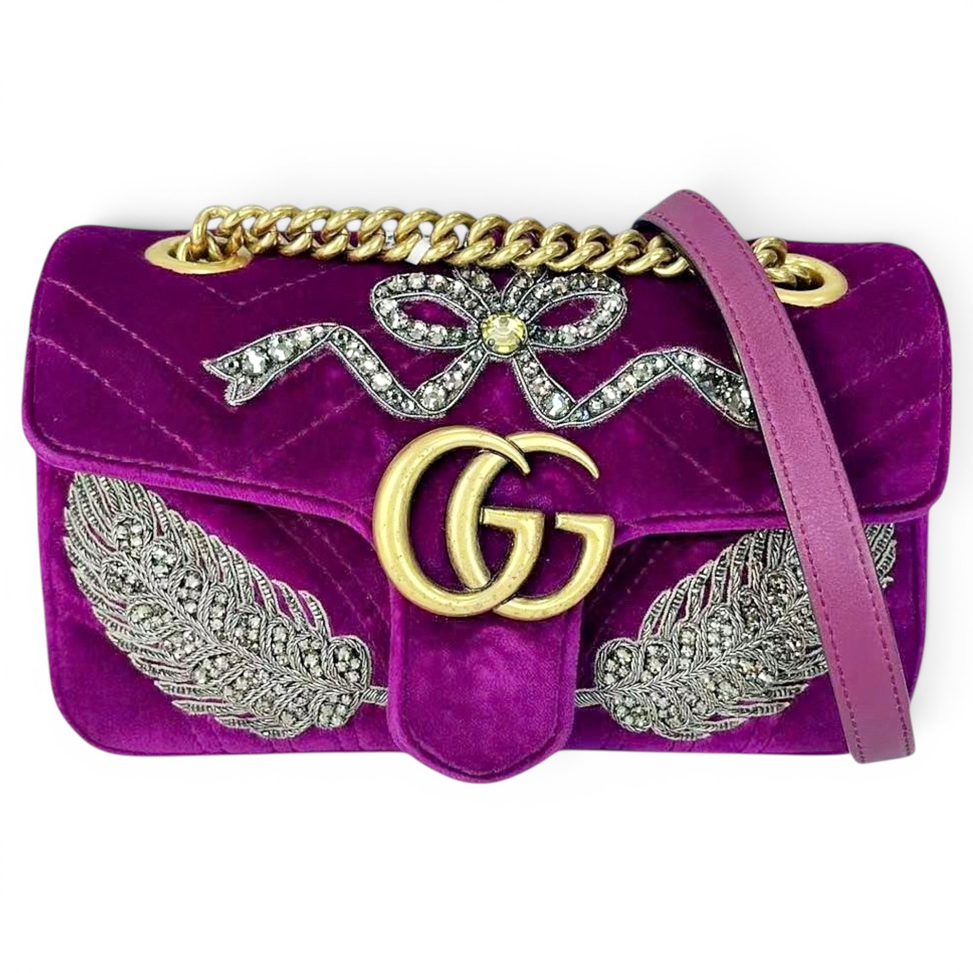GG Marmont Flap cloth handbag